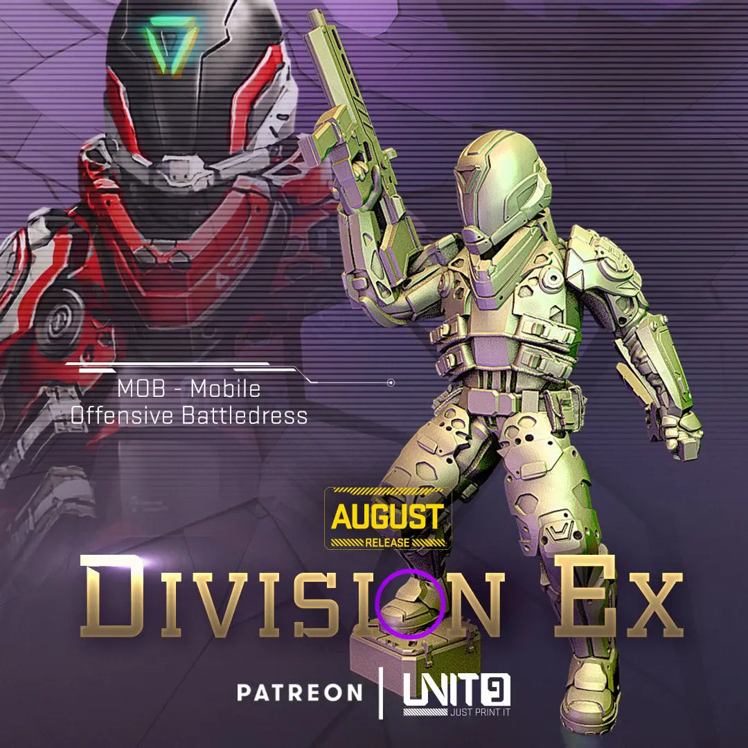 Exor Division Division Ex Collection - Available at Laserforge Miniatures