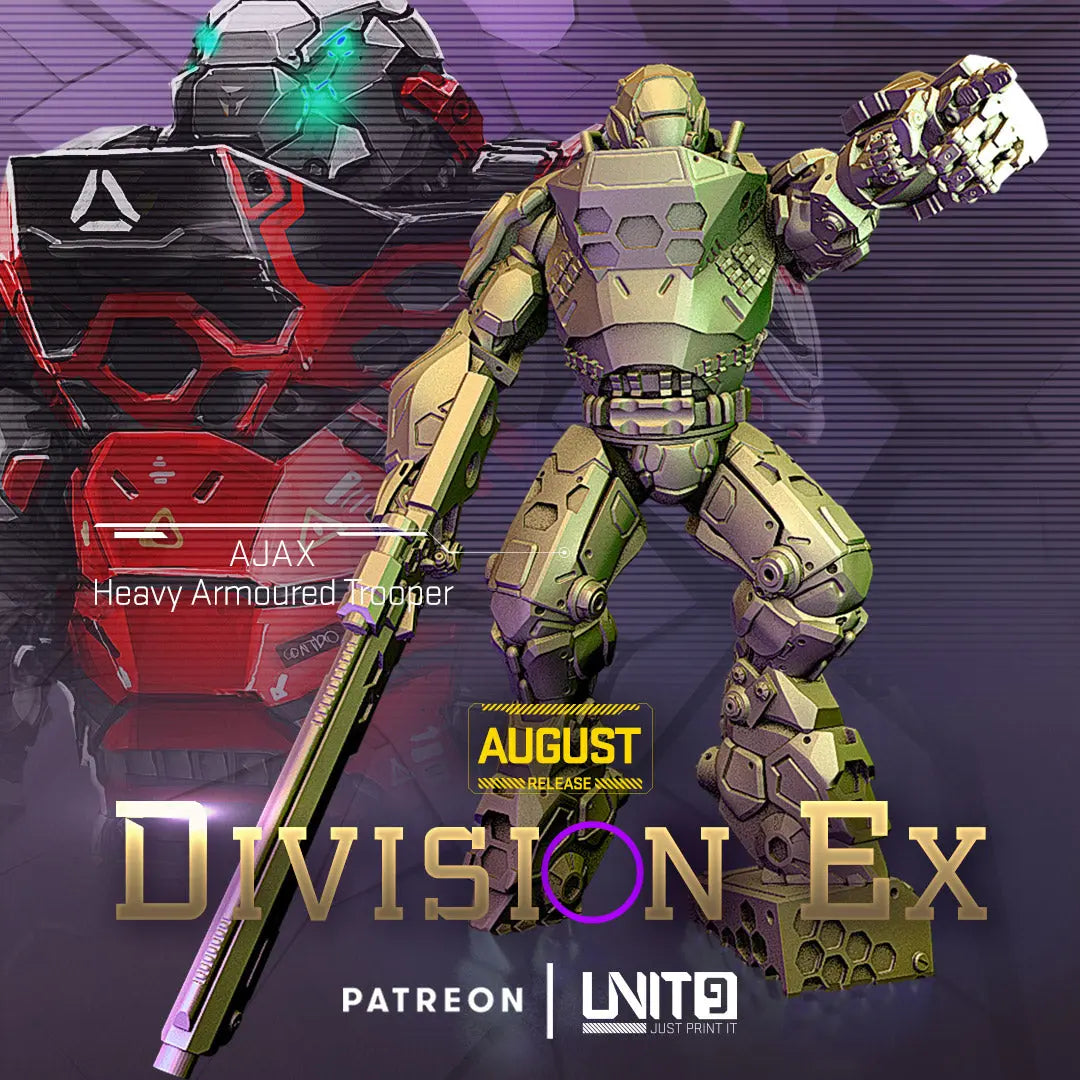 Exor Division Division Ex Collection - Available at Laserforge Miniatures