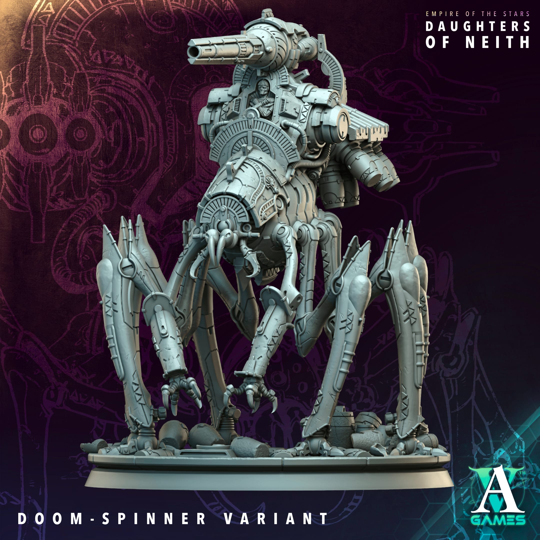 Doom Spinner - Empire of Stars - Galactic Pharaohs Archvillain Games