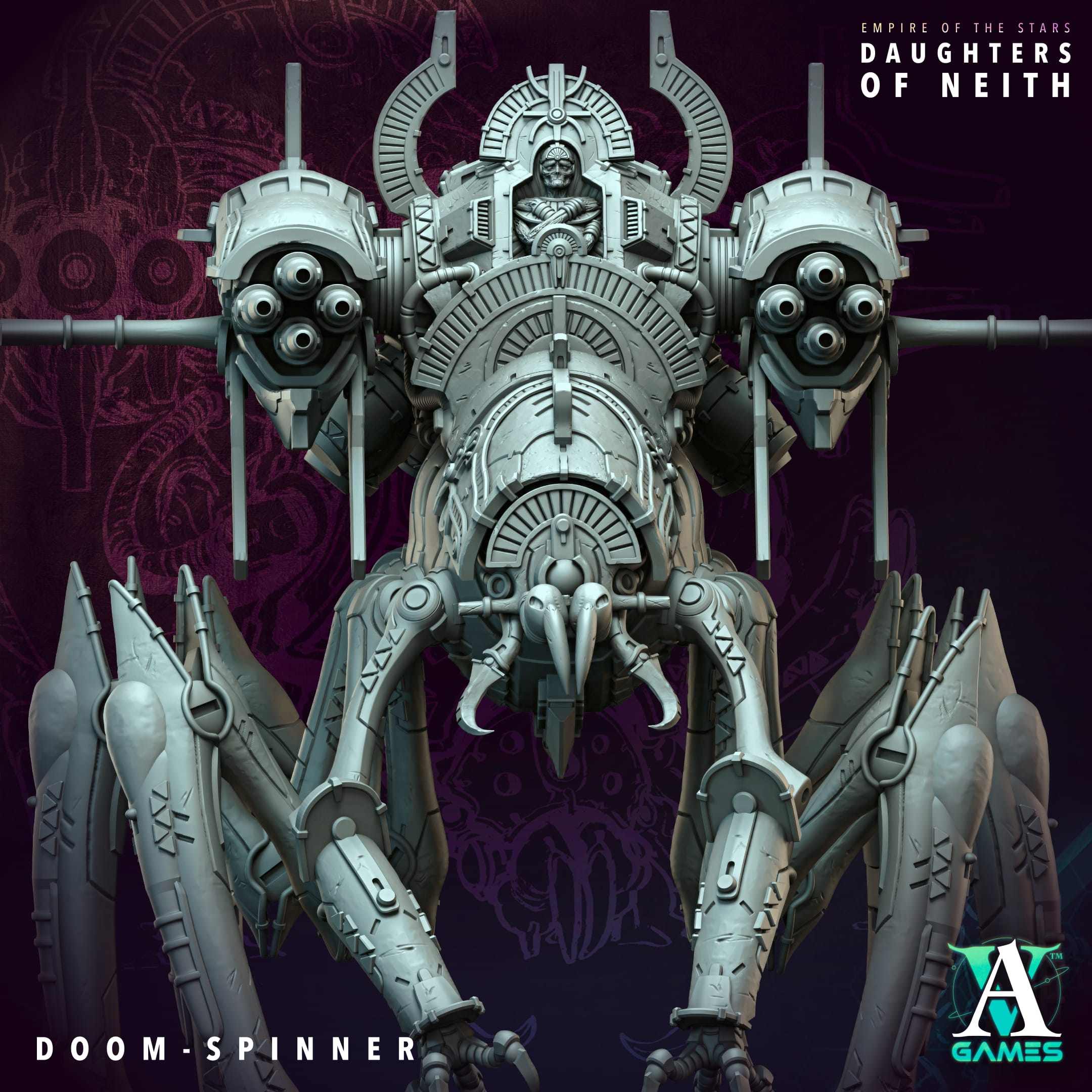 Doom Spinner - Empire of Stars - Galactic Pharaohs Archvillain Games