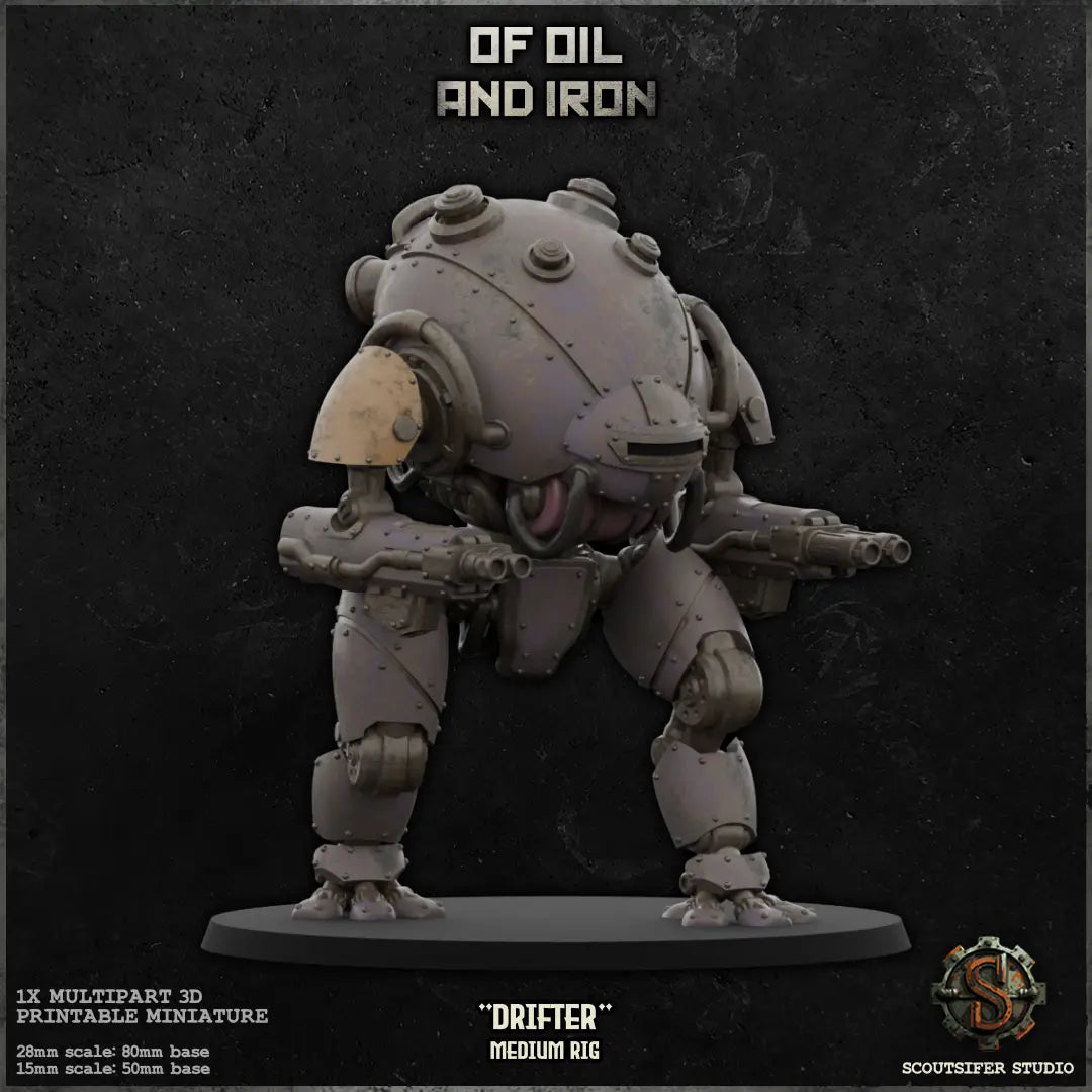 Drifter - Medium Class Rig - MERCENARIES - Available at Laserforge ...