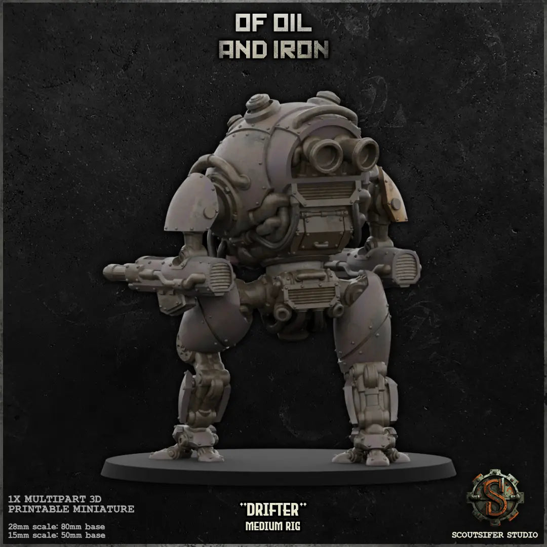 Drifter - Medium Class Rig - MERCENARIES - Available at Laserforge ...