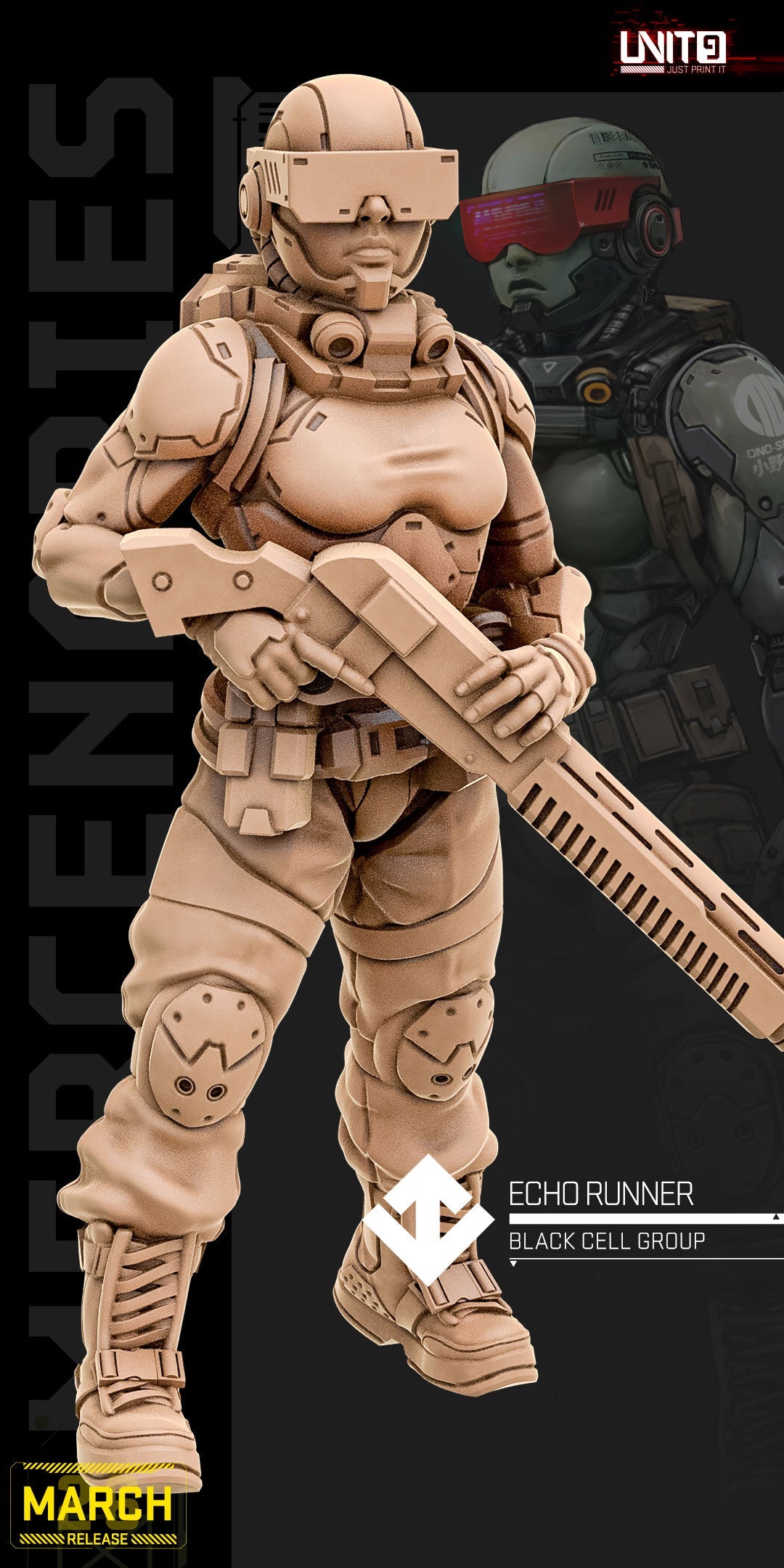 Echo Runner v1 - Black Cell Group [MARCH 26] Unit 9