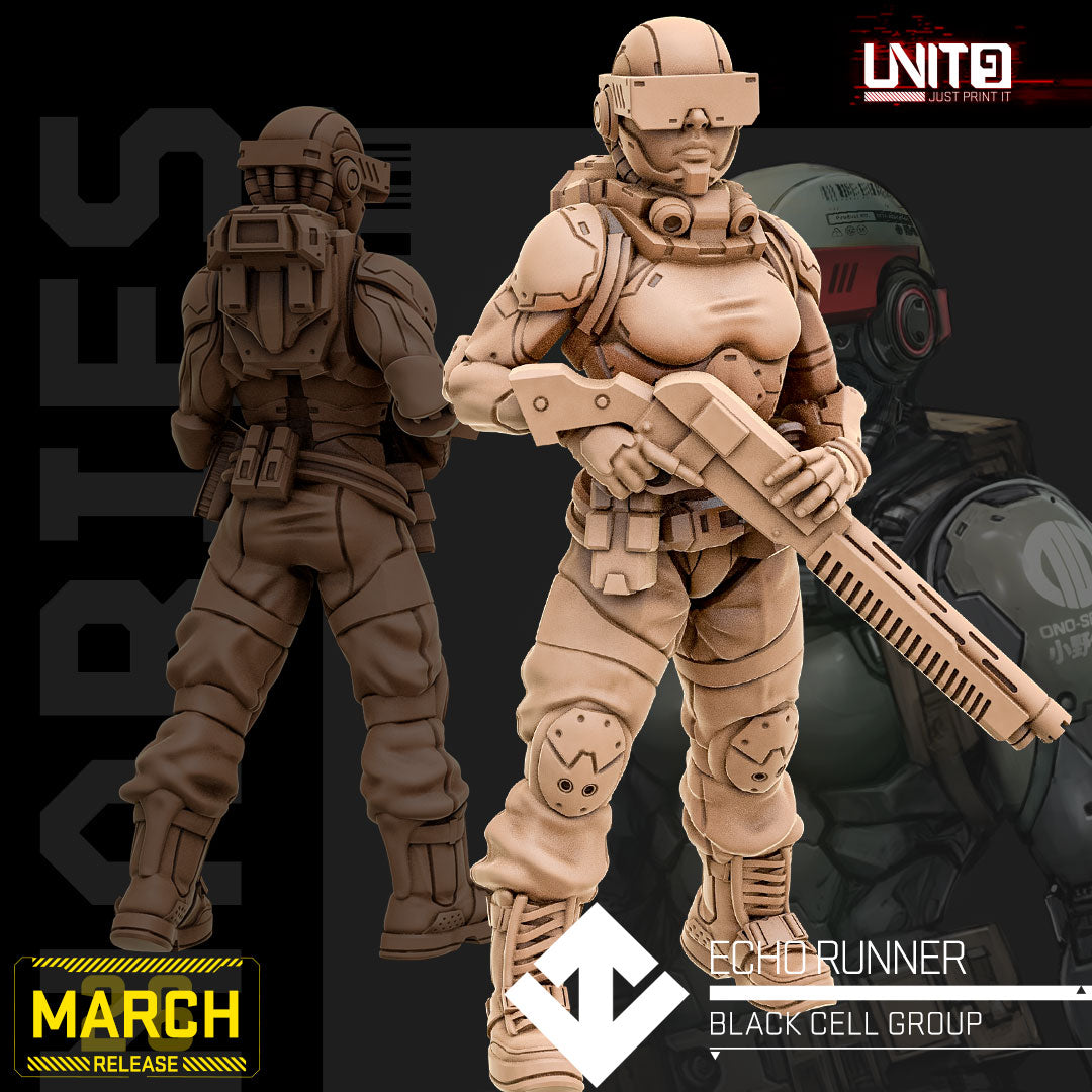 Echo Runner v1 - Black Cell Group [MARCH 26] Unit 9