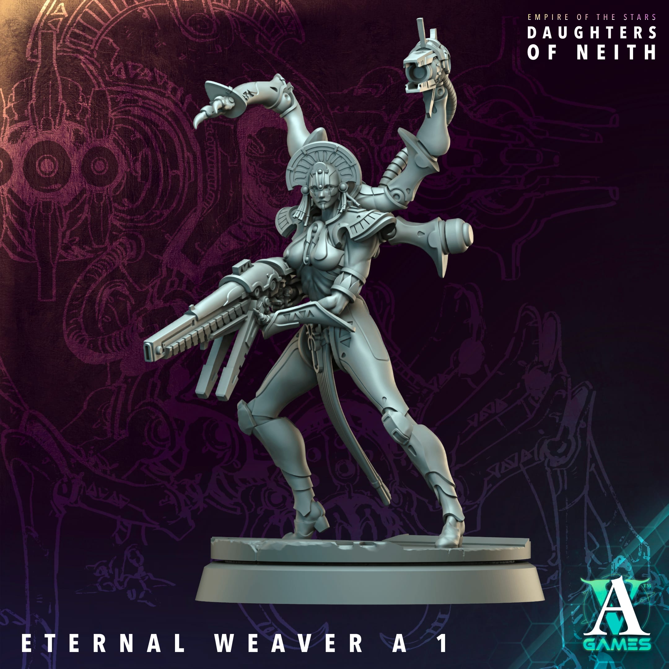Eternal Weaver - Empire of Stars - Galactic Pharaohs Archvillain Games