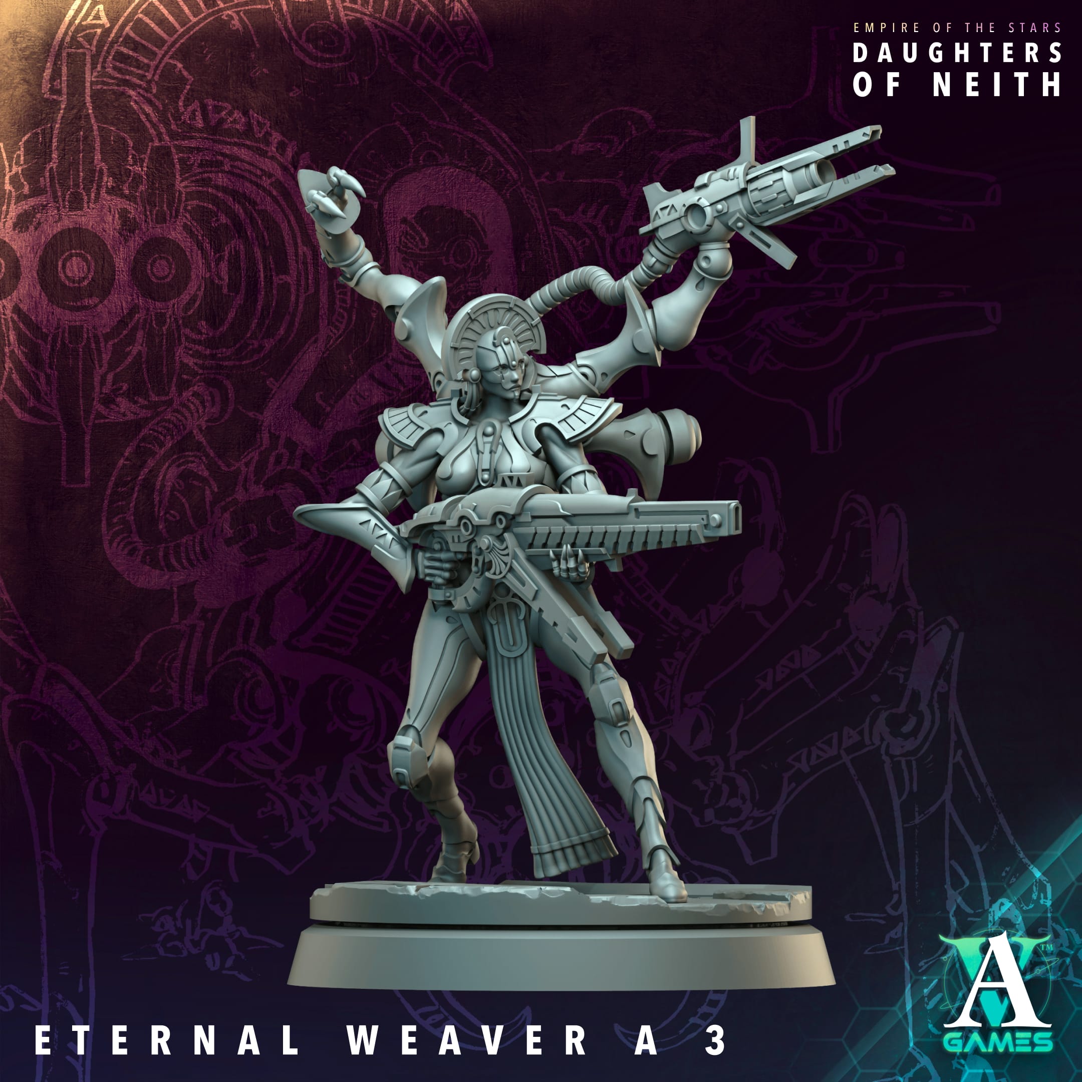 Eternal Weaver - Empire of Stars - Galactic Pharaohs Archvillain Games