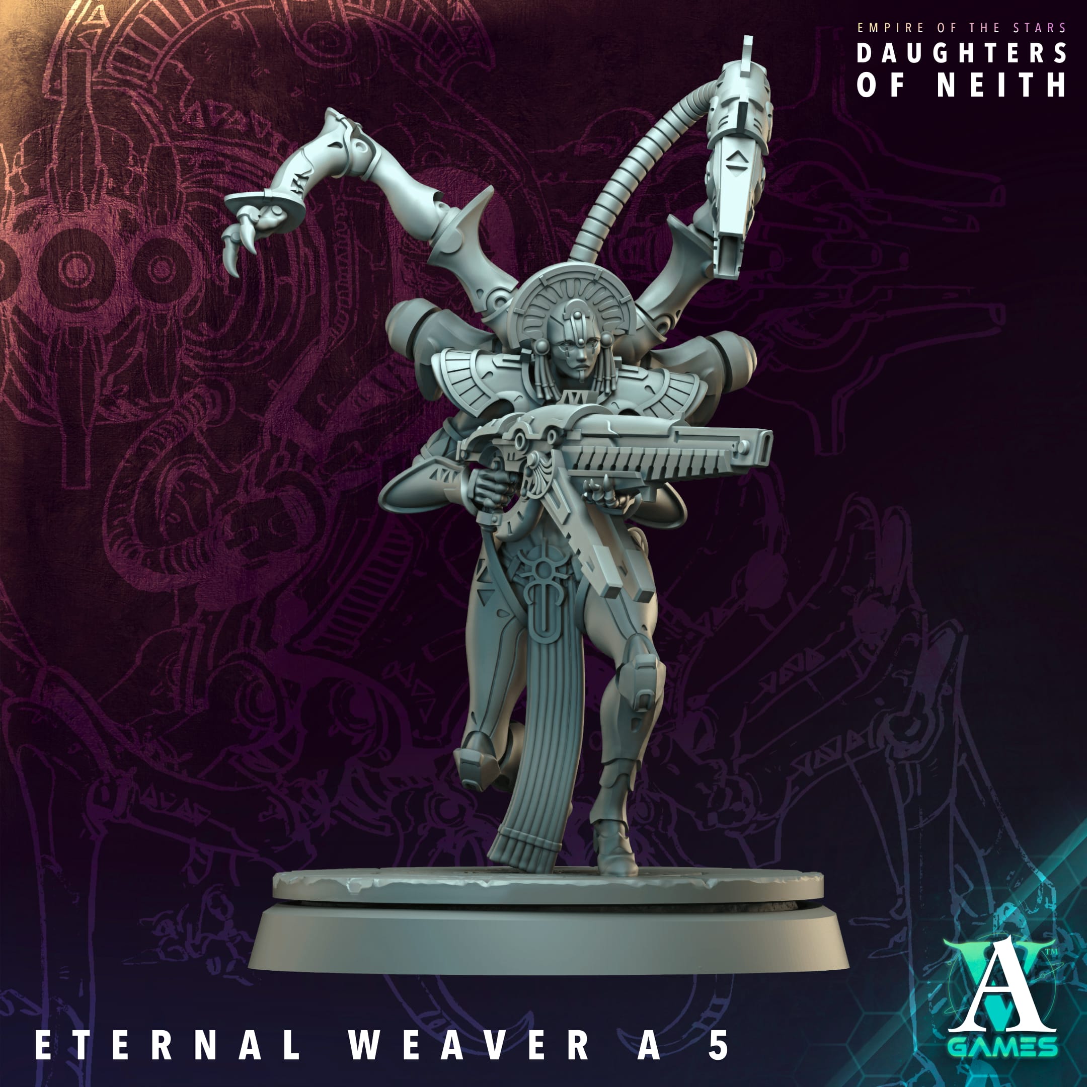 Eternal Weaver - Empire of Stars - Galactic Pharaohs Archvillain Games