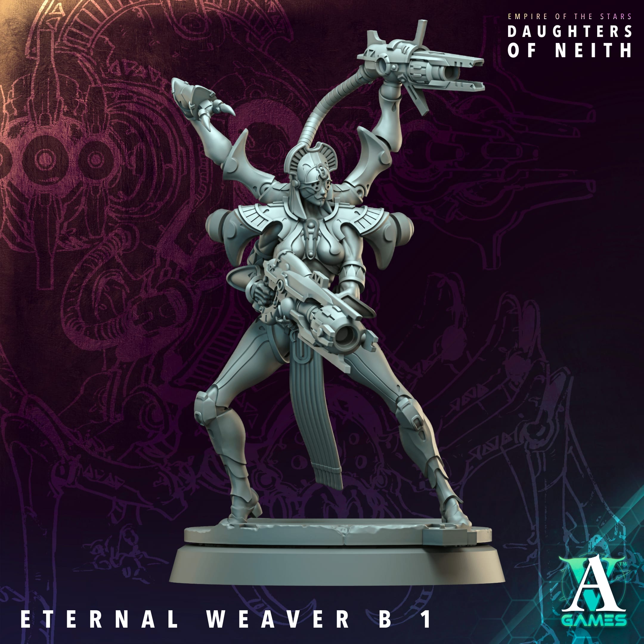 Eternal Weaver - Empire of Stars - Galactic Pharaohs Archvillain Games