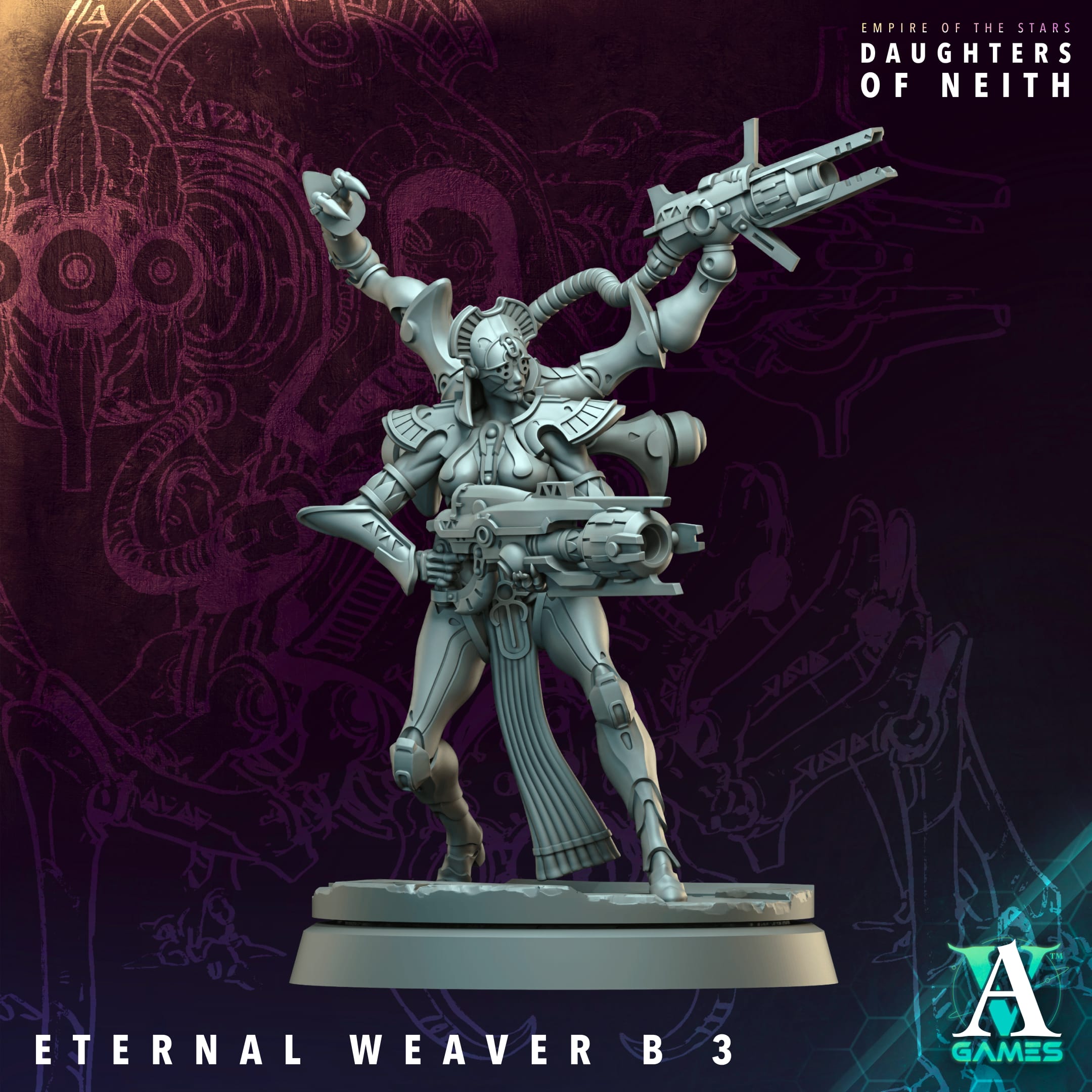 Eternal Weaver - Empire of Stars - Galactic Pharaohs Archvillain Games