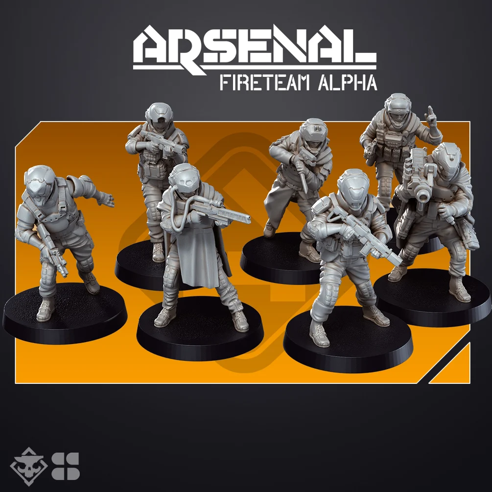 Fireteam Alpha - Infantry Skullforge Studios