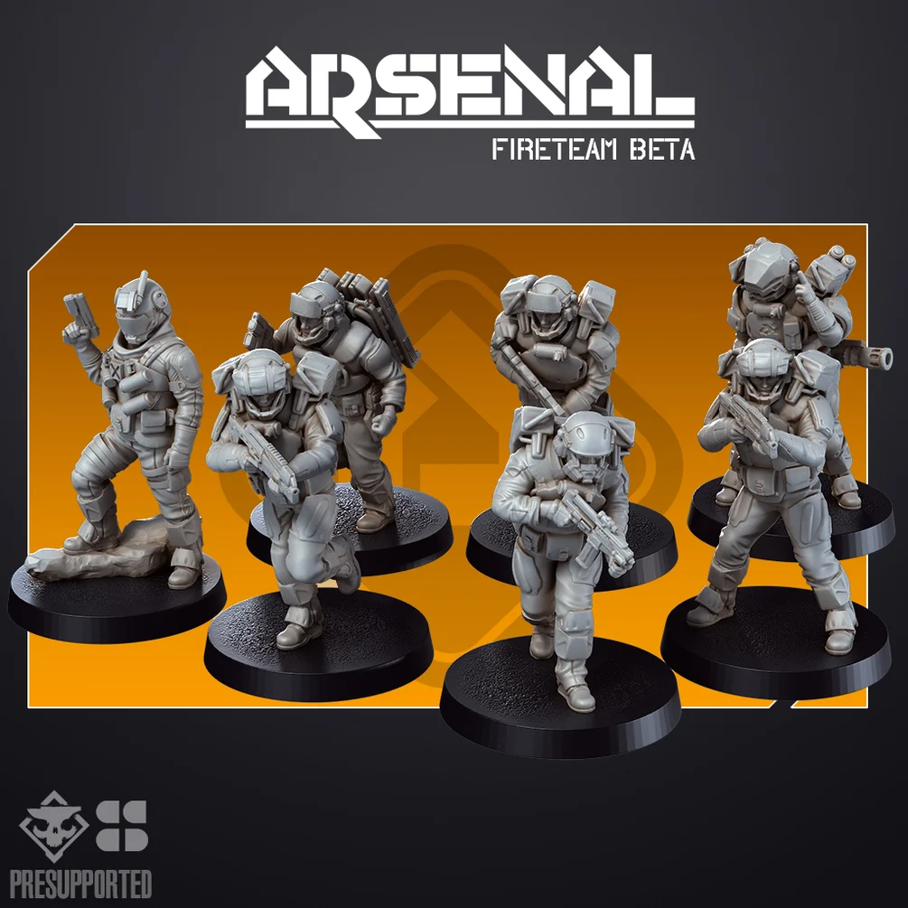 Fireteam Beta - Infantry Skullforge Studios