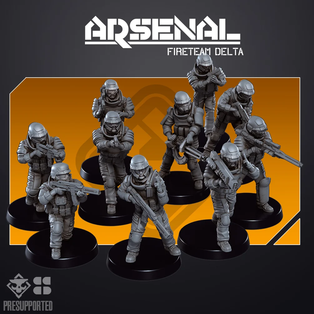 Fireteam Delta - Infantry Skullforge Studios
