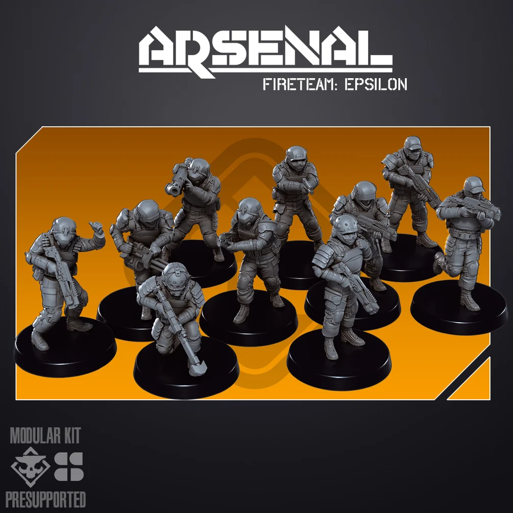 Fireteam Epsilon - Infantry Skullforge Studios