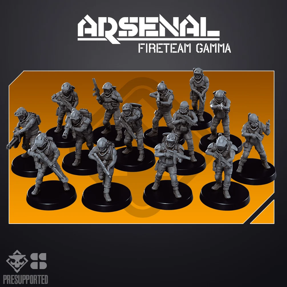 Fireteam Gamma - Infantry Skullforge Studios