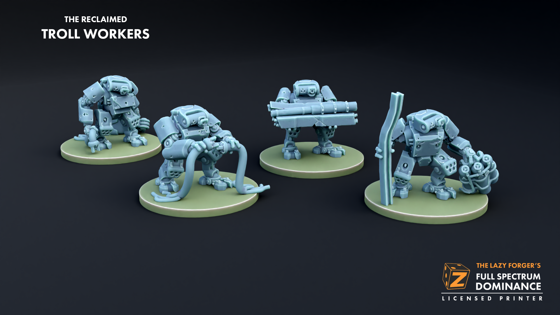 First Batch - 40pt Blitz Army - The Reclaimed The Lazy Forger