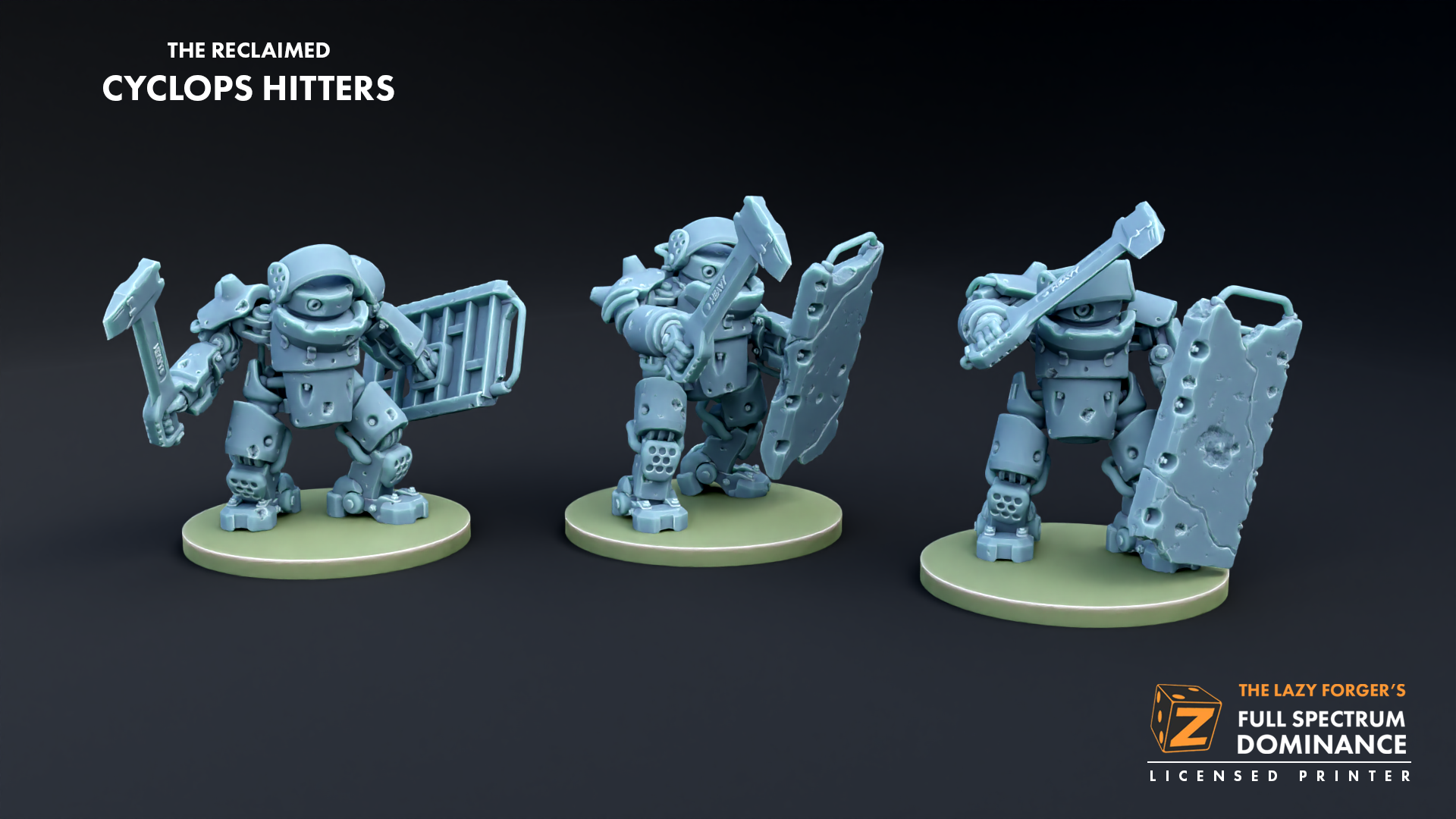 First Batch - 40pt Blitz Army - The Reclaimed The Lazy Forger