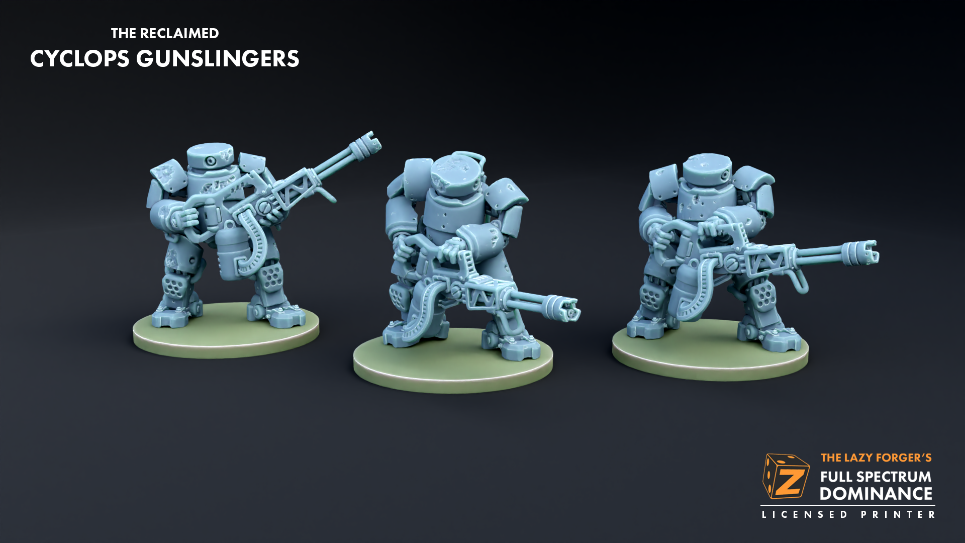 First Batch - 40pt Blitz Army - The Reclaimed The Lazy Forger