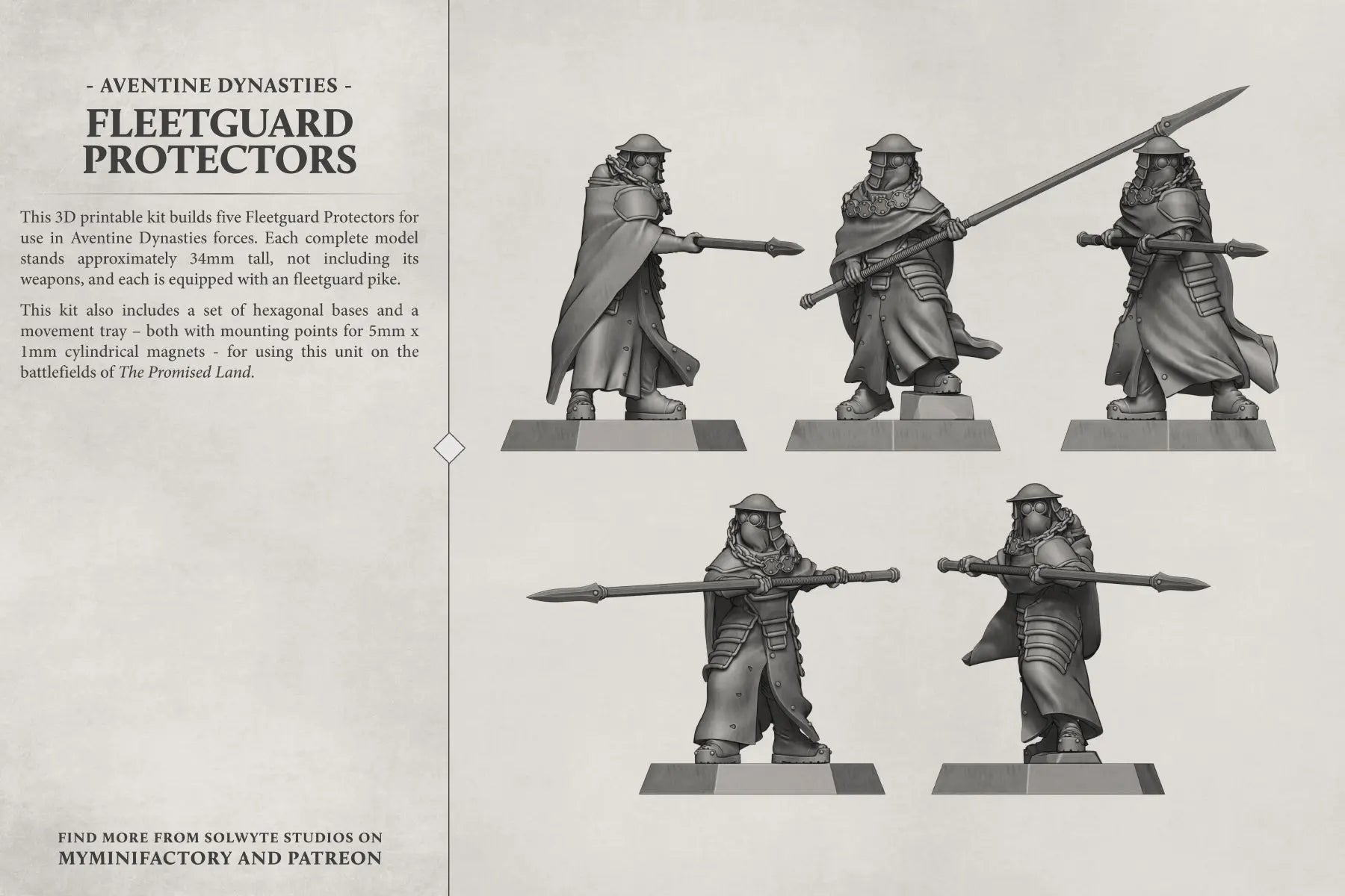 Fleetguard Protectors (5) Solwyte Studios