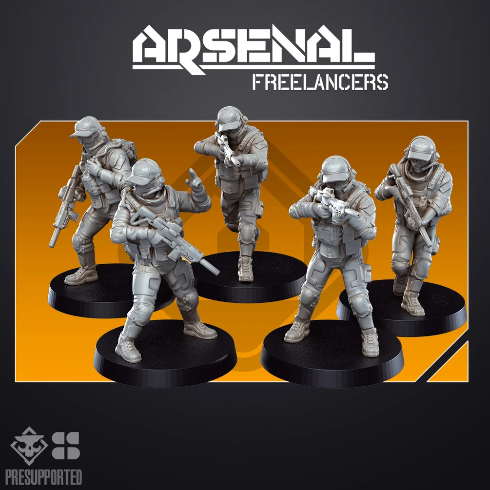 Freelancers - Infantry Skullforge Studios