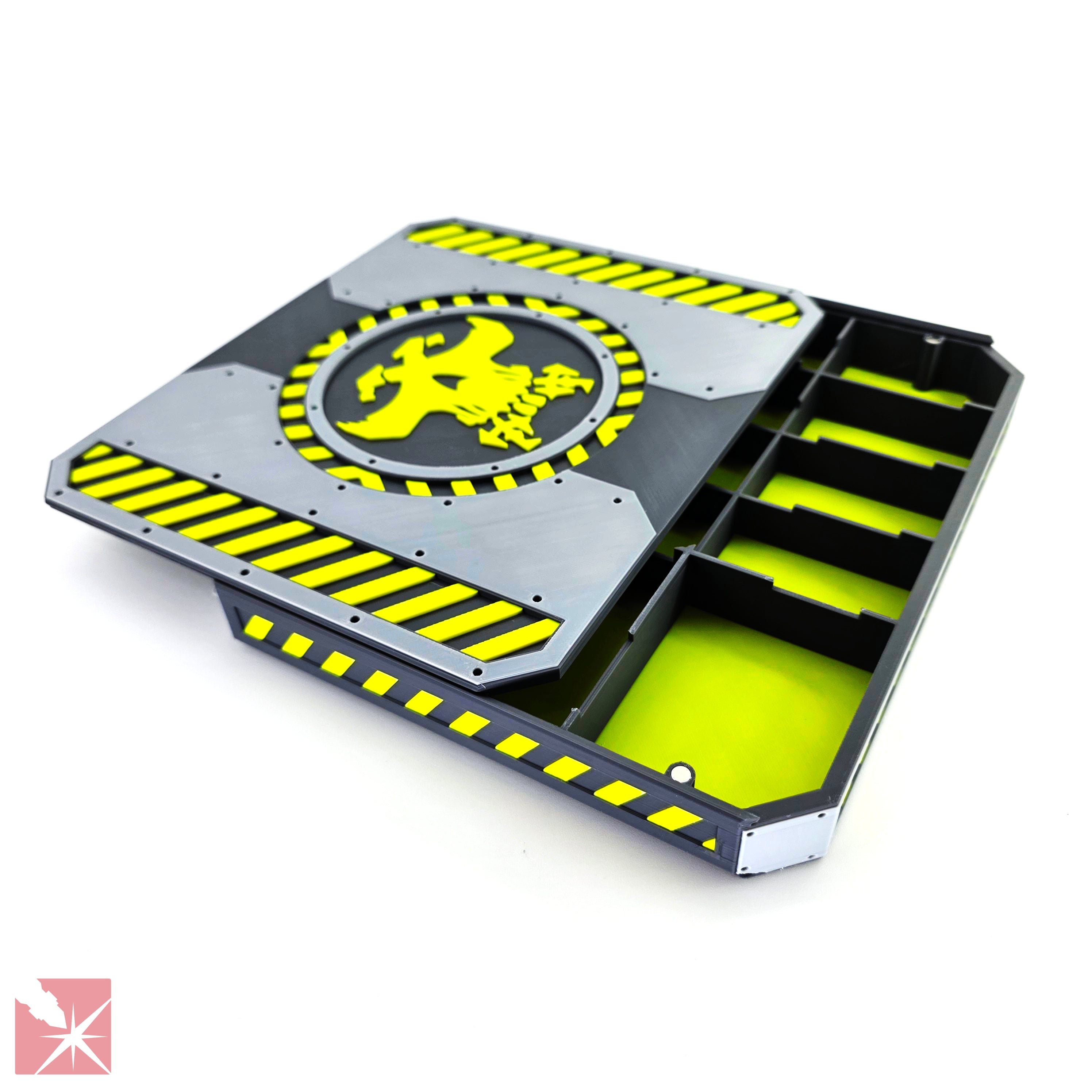 "Gang Stash Box" Modular Storage Case - Underhive Compatible Laserforge Miniatures