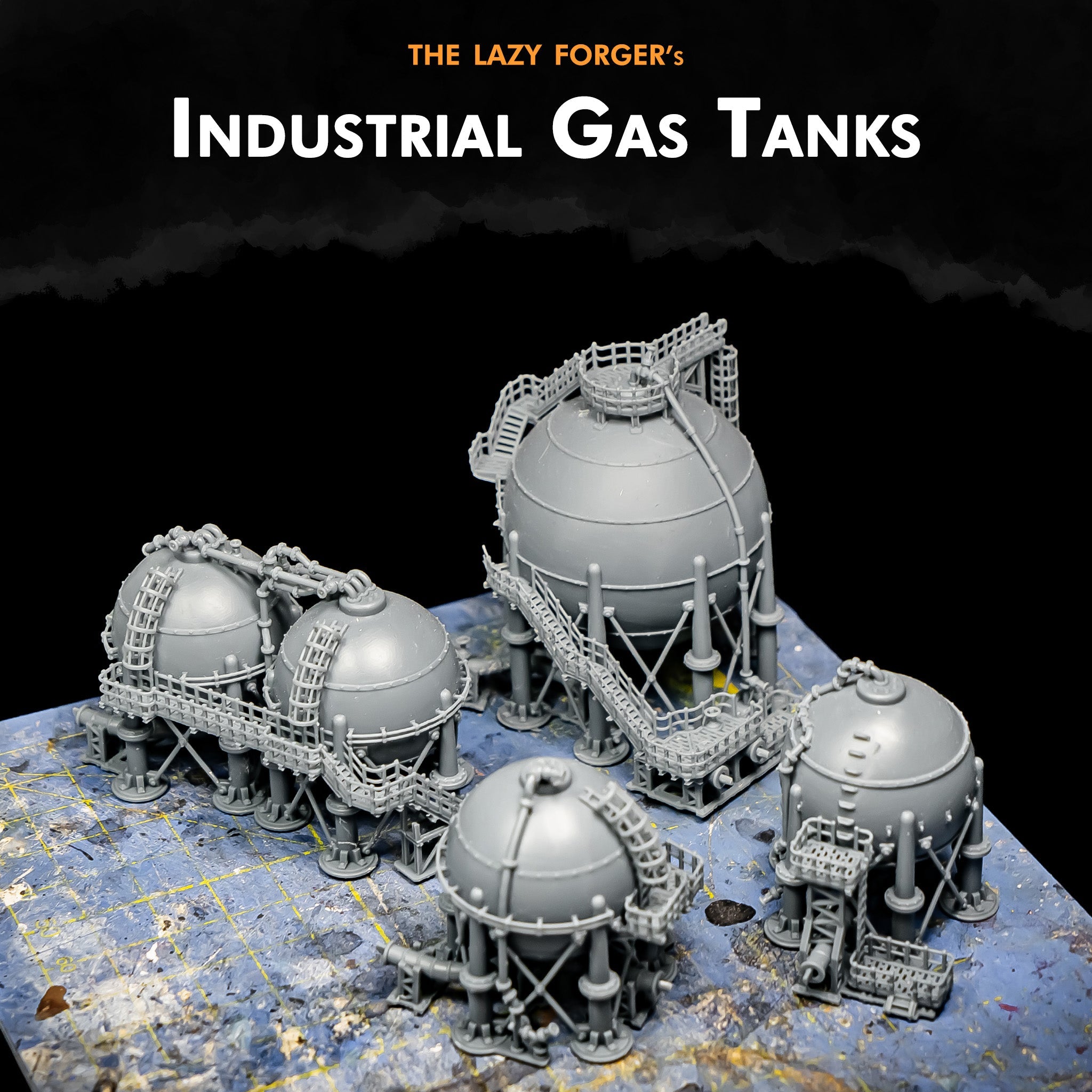 Gas Tanks - 6-8mm Terrain - FSD The Lazy Forger