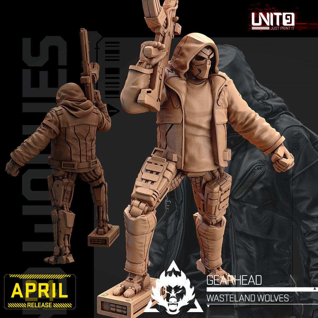 "Gear Head" v2 - Wasteland Wolves [APRIL 24] Unit 9