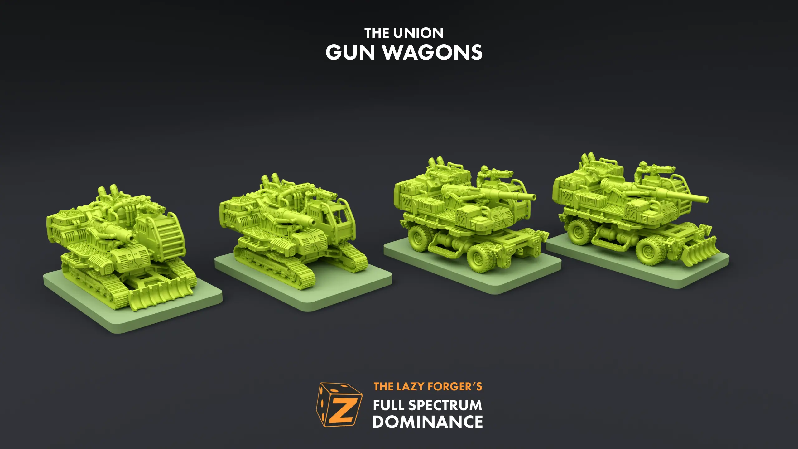 Gun Wagons (4) - The Union The Lazy Forger