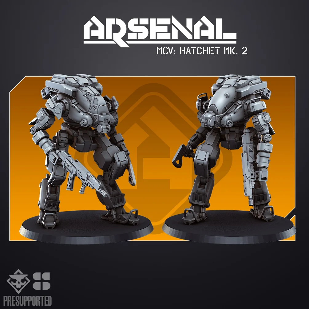 Hatchet Mk2 - MCV Mech Skullforge Studios