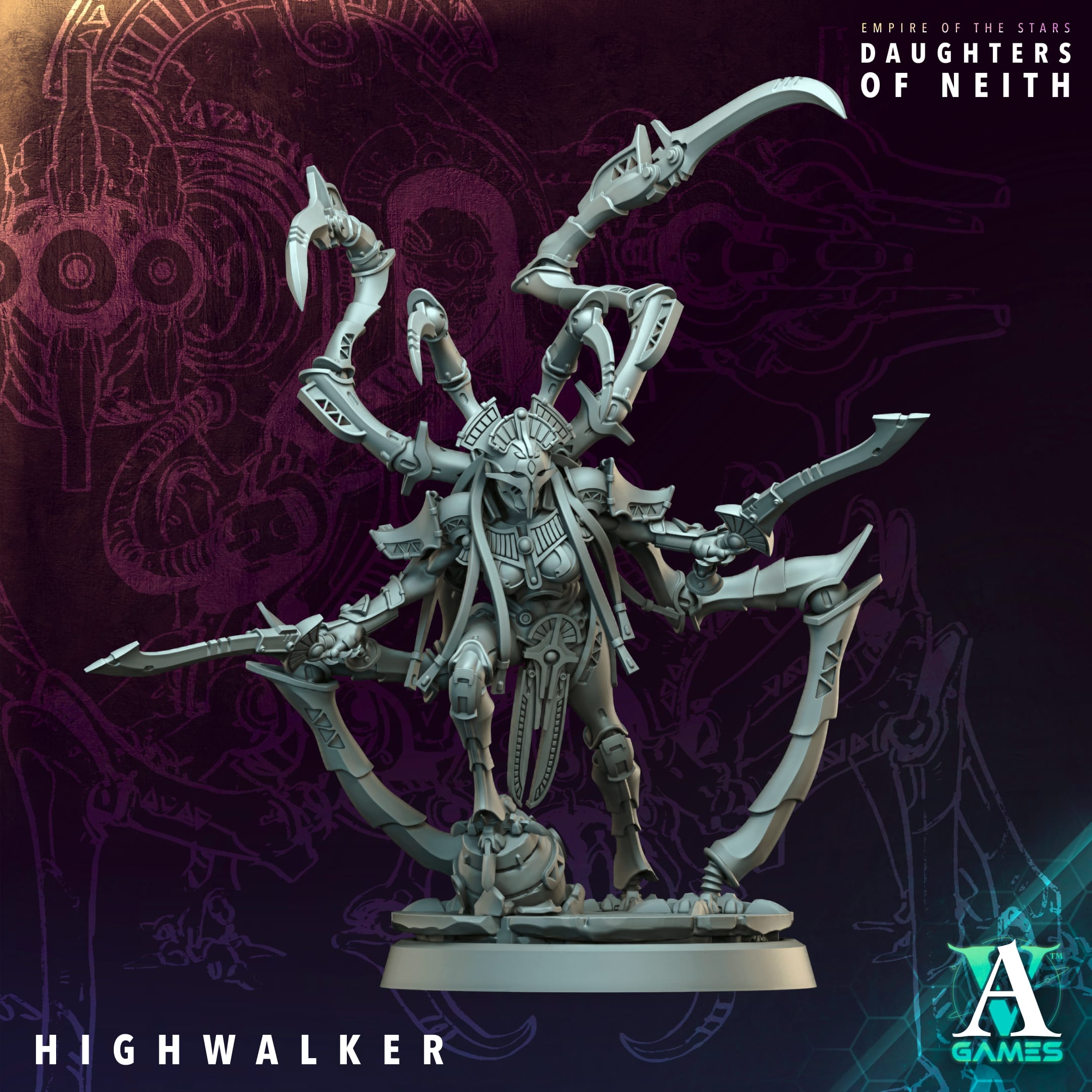 High Walker - Empire of Stars - Galactic Pharaohs Archvillain Games