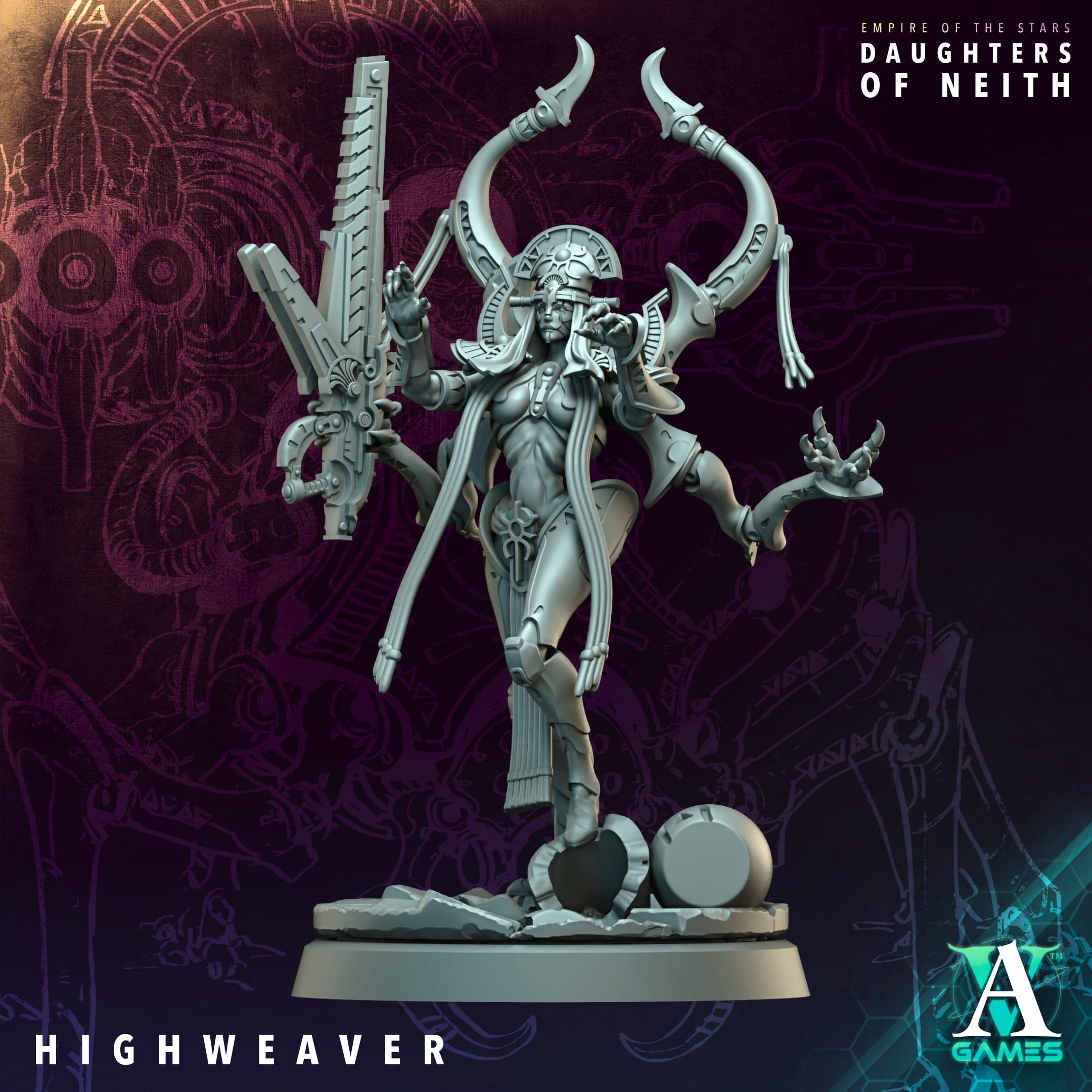 High Weaver - Empire of Stars - Galactic Pharaohs Archvillain Games