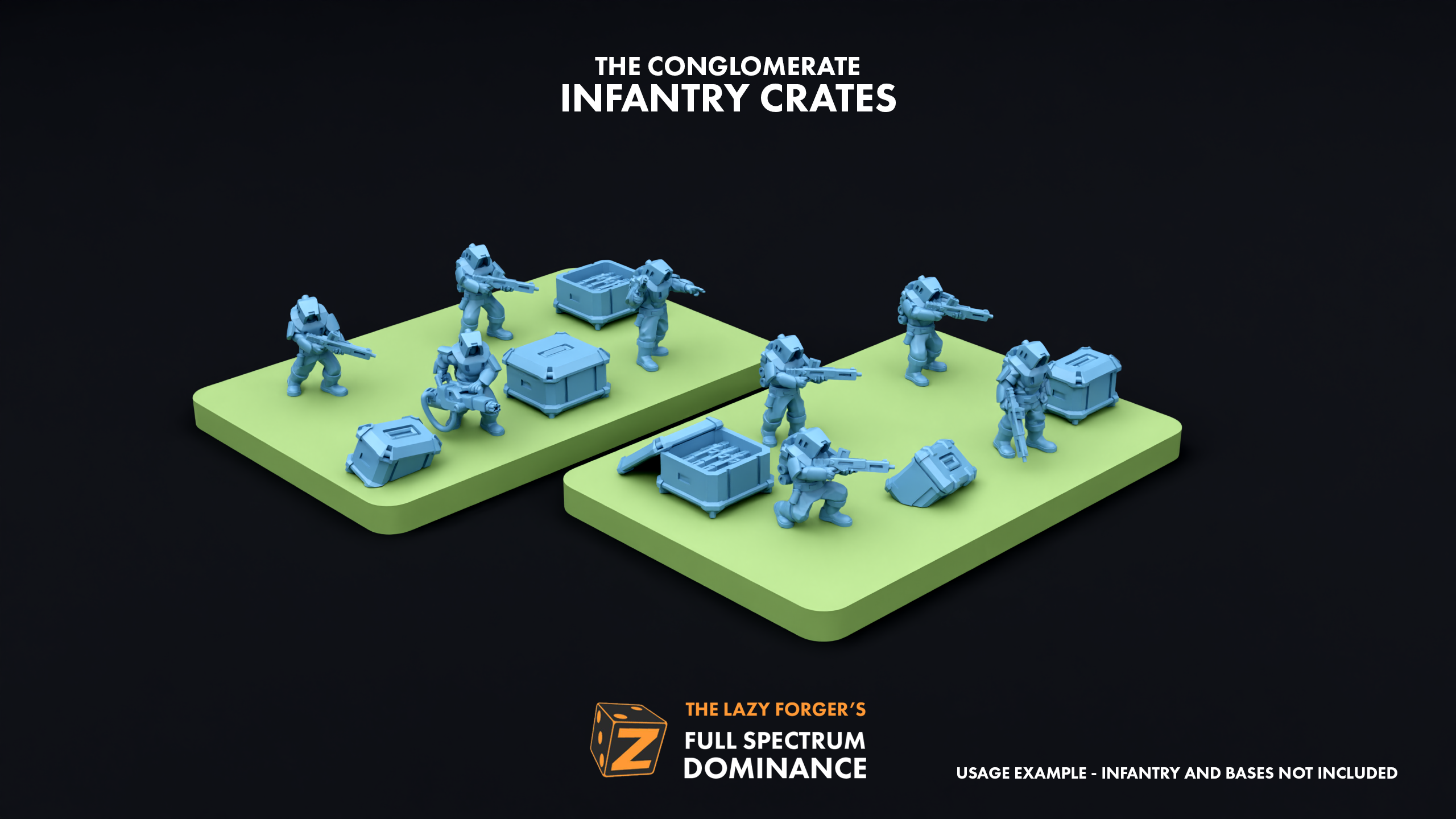 Infantry Crates - The Conglomerate The Lazy Forger