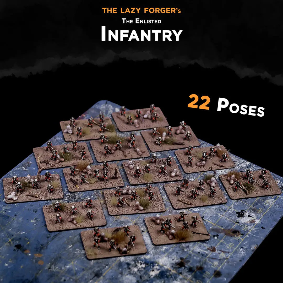 Infantry (50) - The Enlisted The Lazy Forger