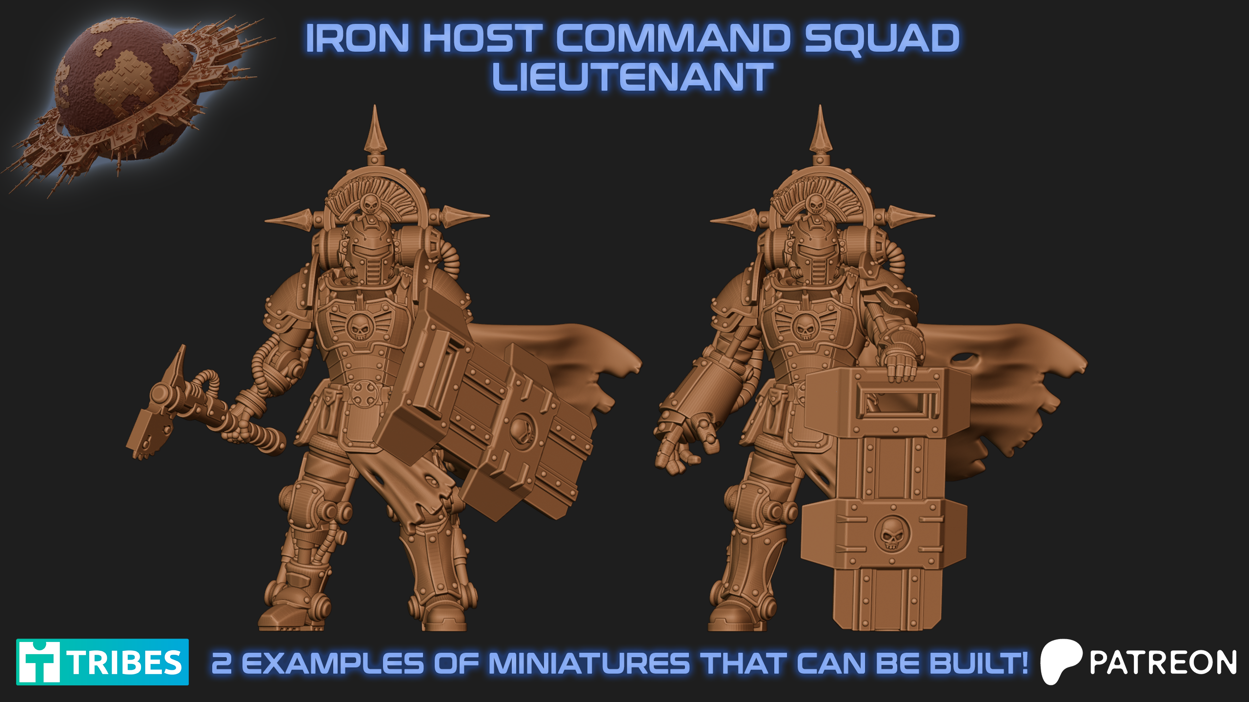 Iron Host Command Squad (7) Realm of Gears