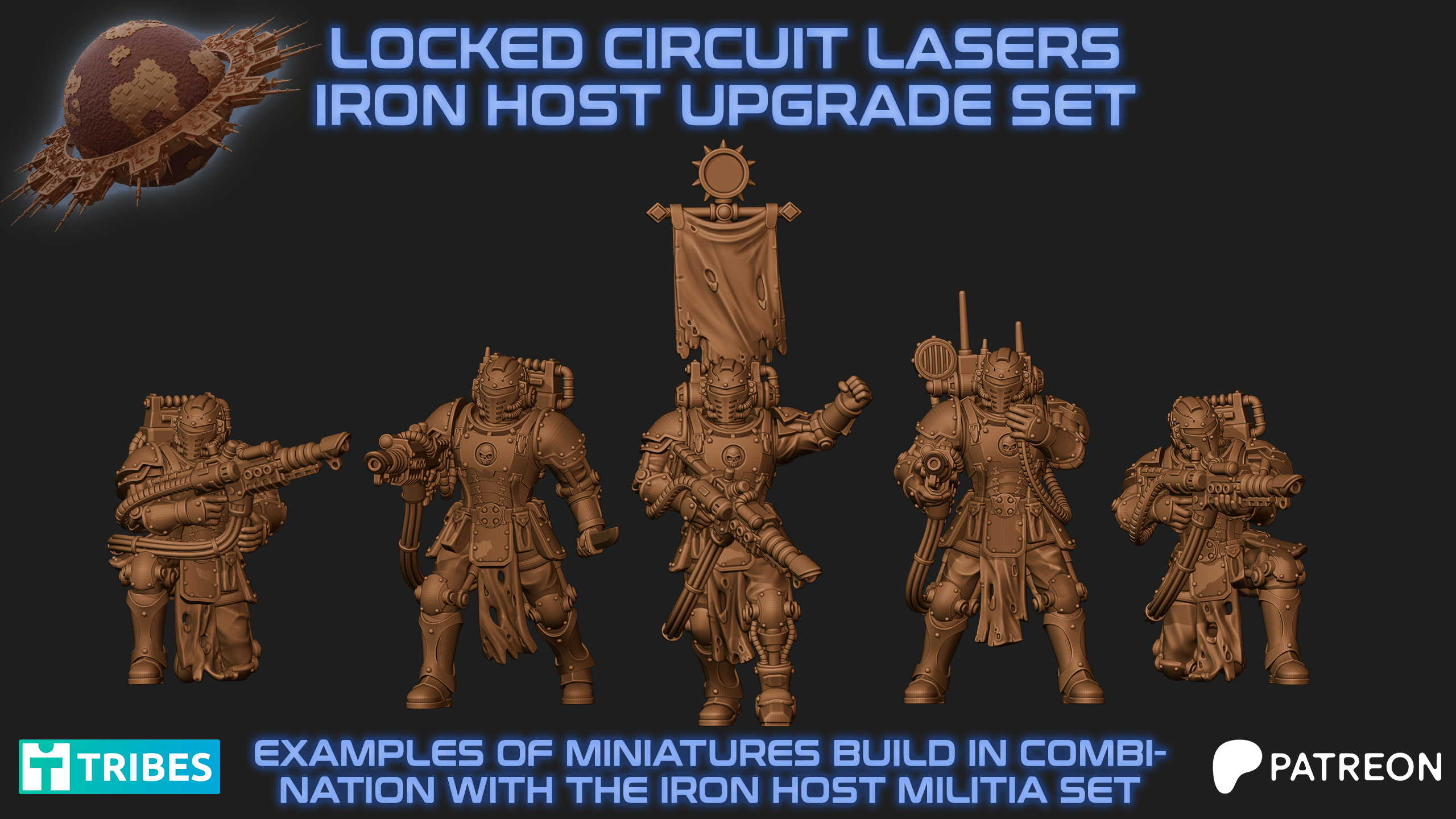 Iron Host Locked Circuit Laser Pack Realm of Gears