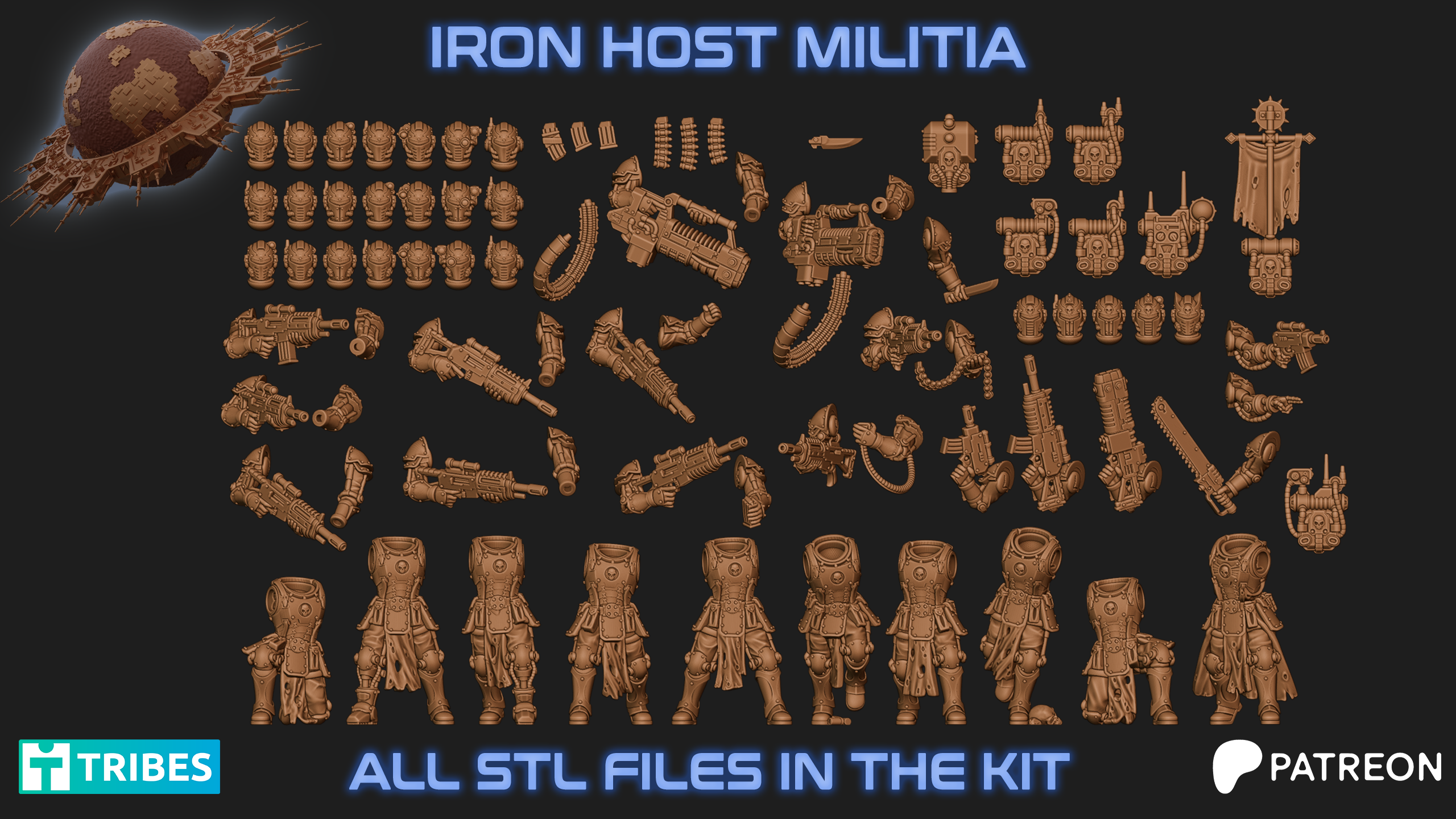 Iron Host Militia Squad (10) Realm of Gears