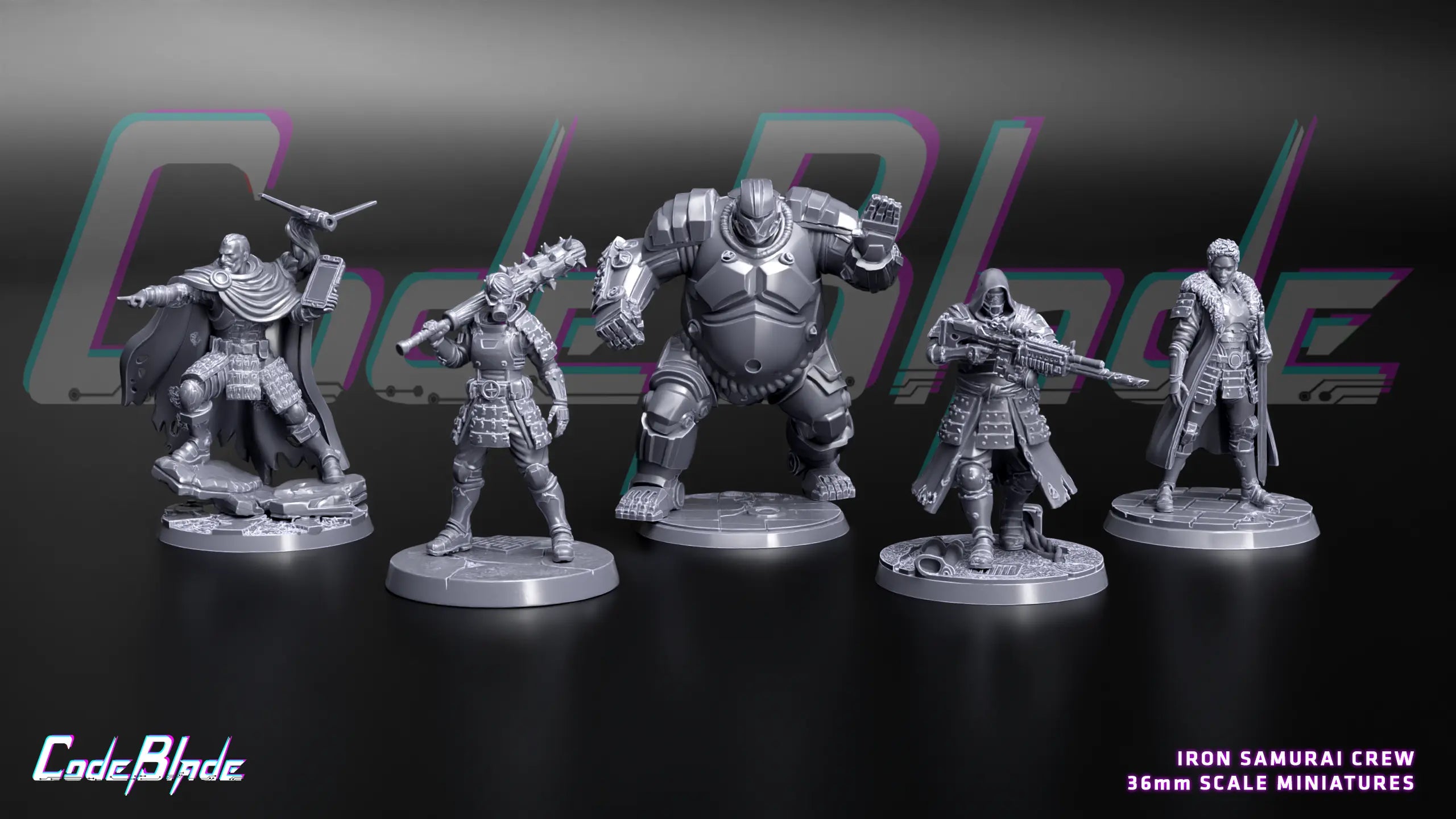 Iron Samurai - Codeblade Crew Neurocraft