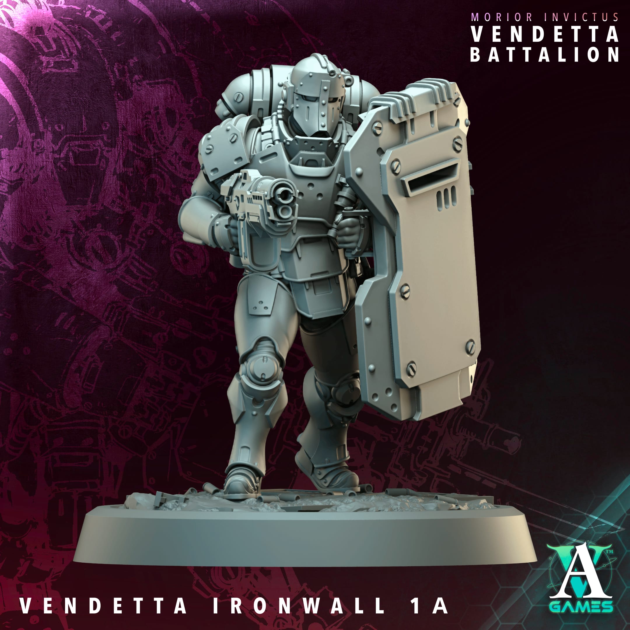 Ironwall - Morior Invictus Archvillain Games