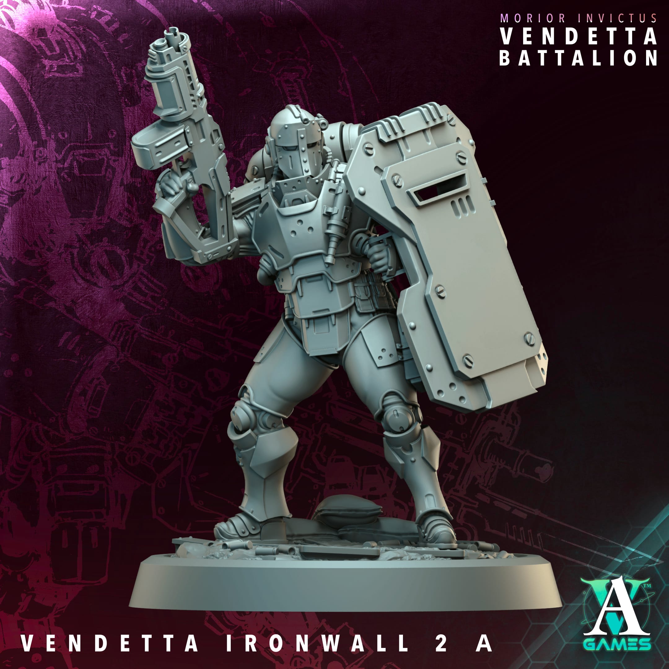 Ironwall - Morior Invictus Archvillain Games