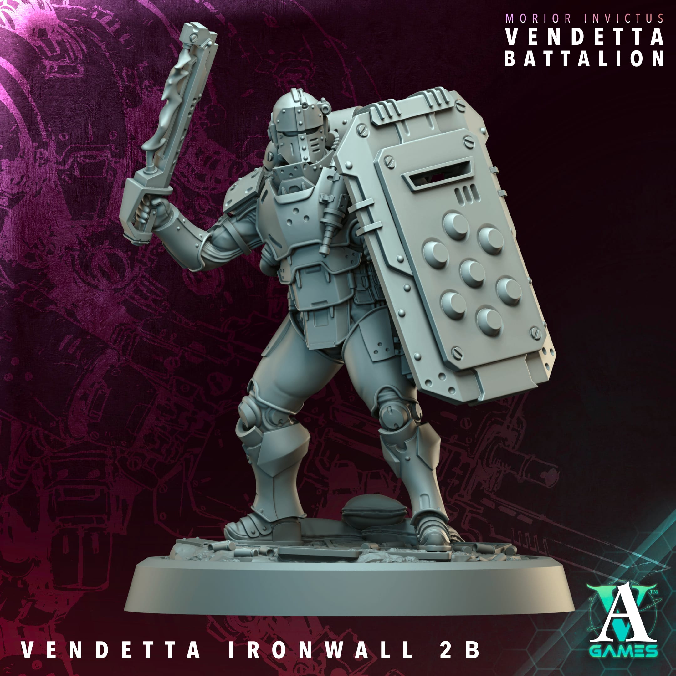 Ironwall - Morior Invictus Archvillain Games