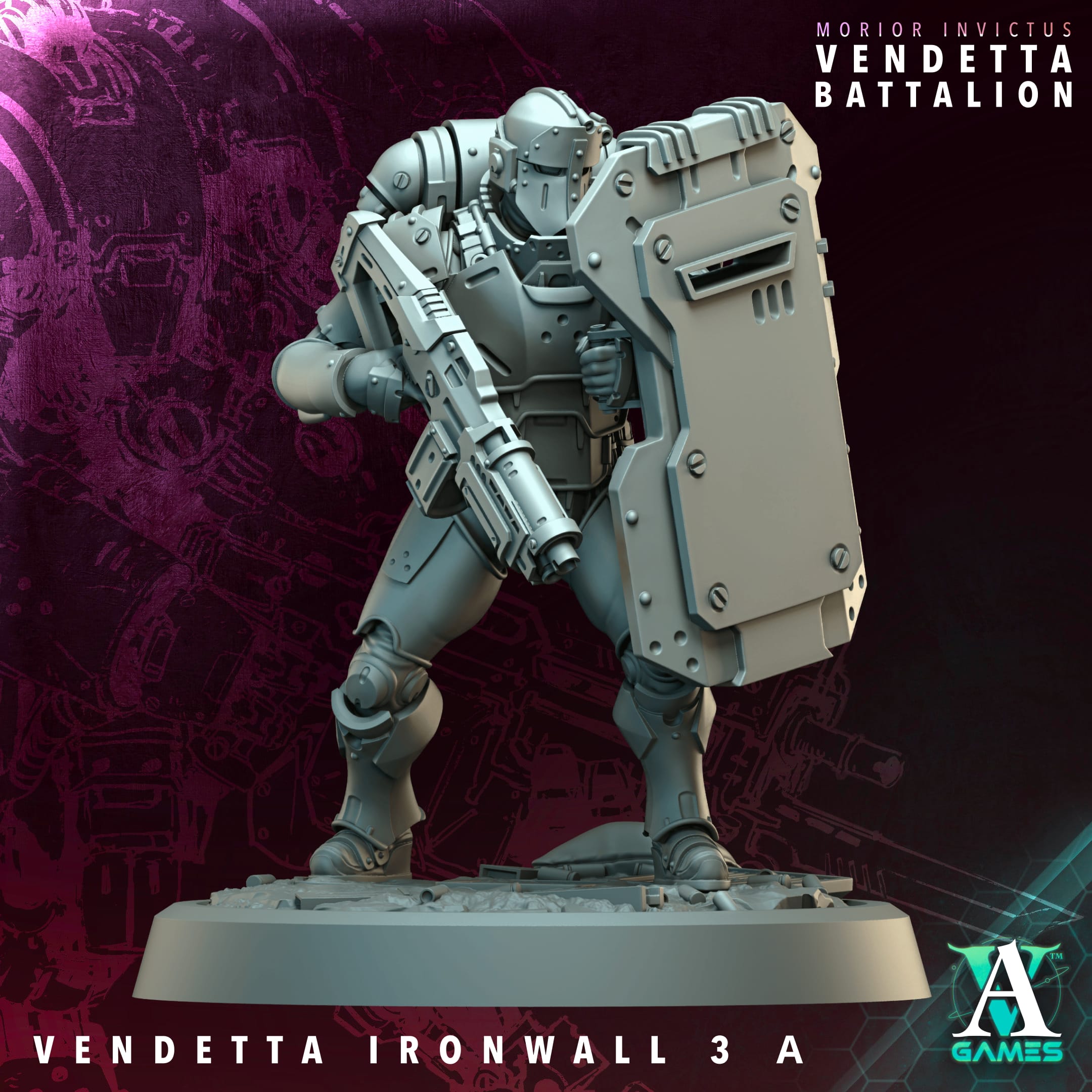 Ironwall - Morior Invictus Archvillain Games