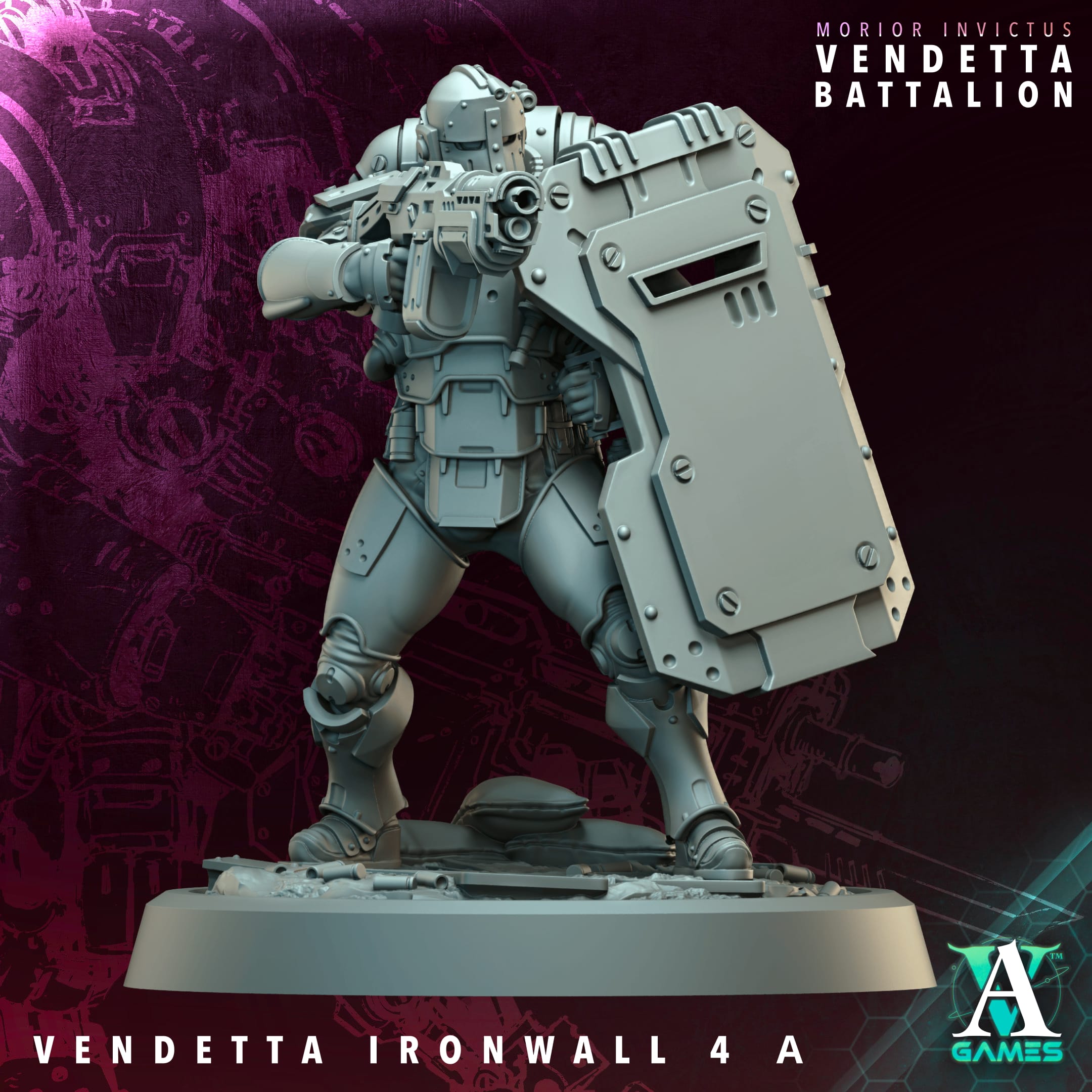 Ironwall - Morior Invictus Archvillain Games