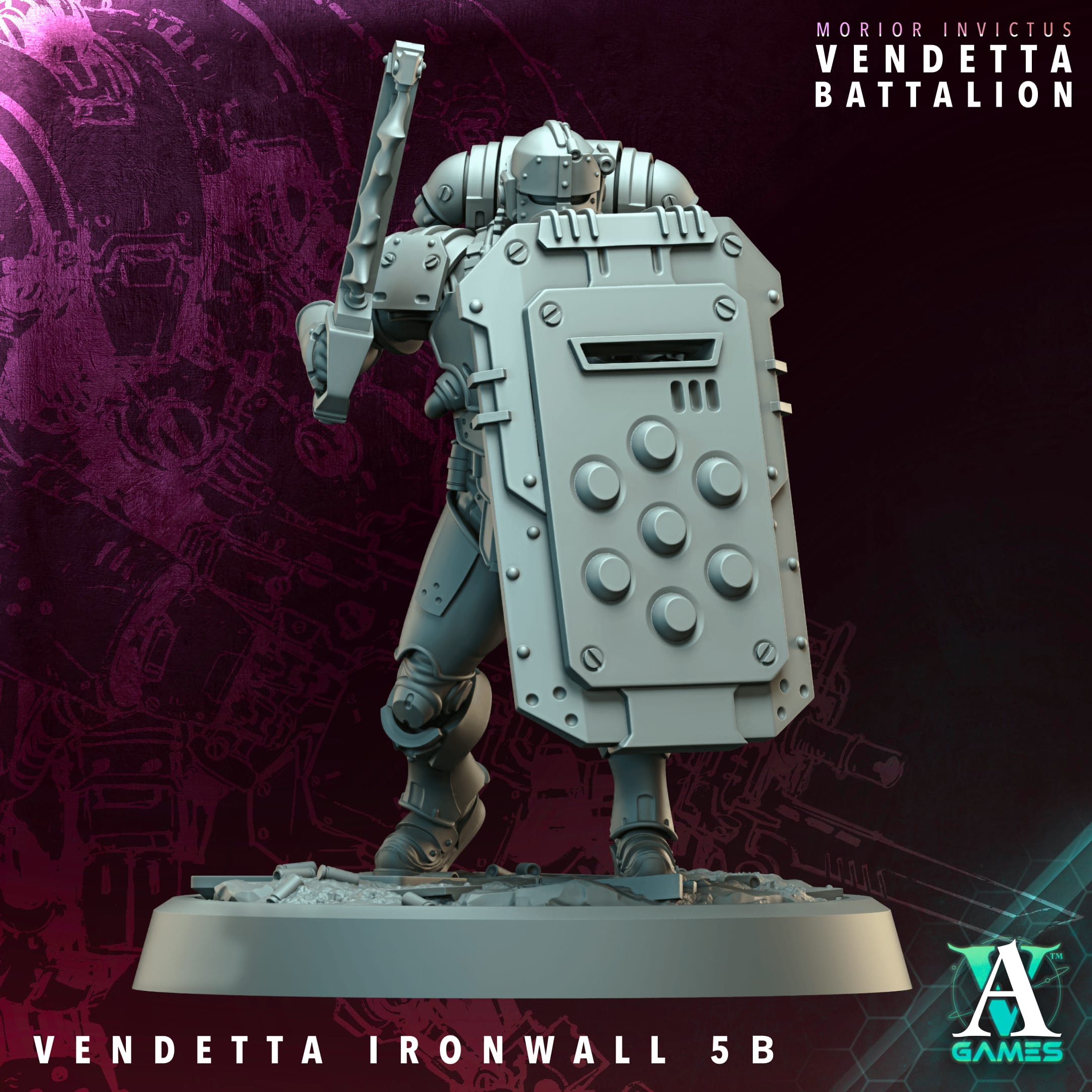 Ironwall - Morior Invictus Archvillain Games