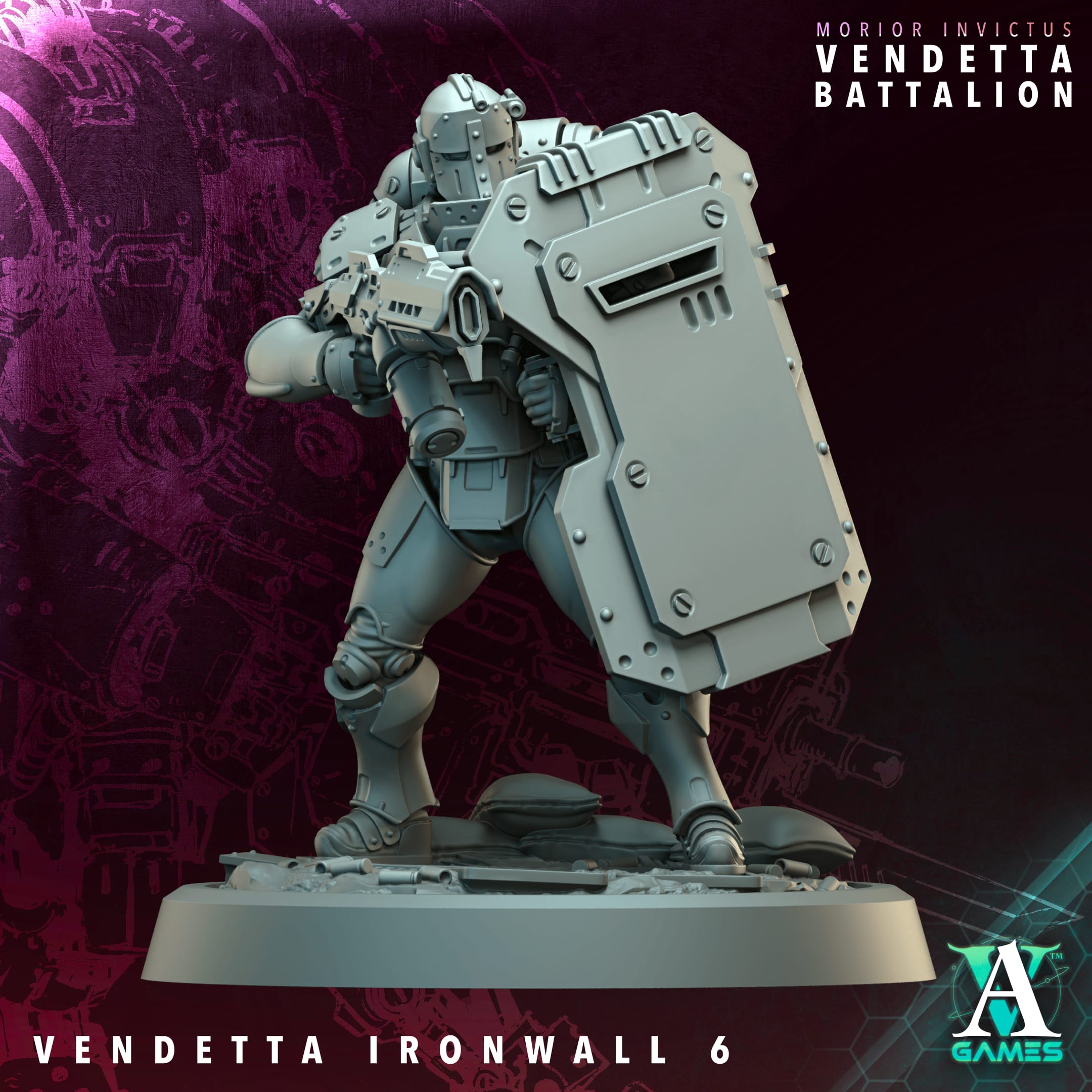 Ironwall - Morior Invictus Archvillain Games