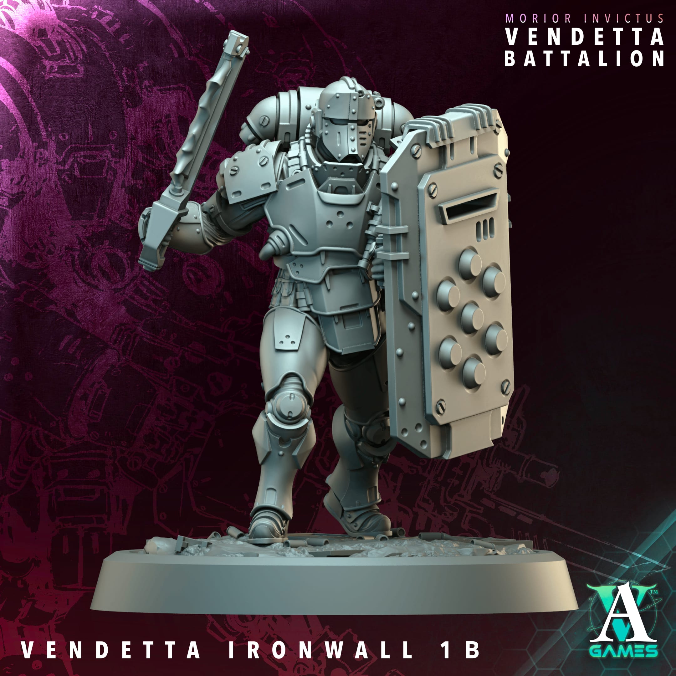 Ironwall - Morior Invictus Archvillain Games