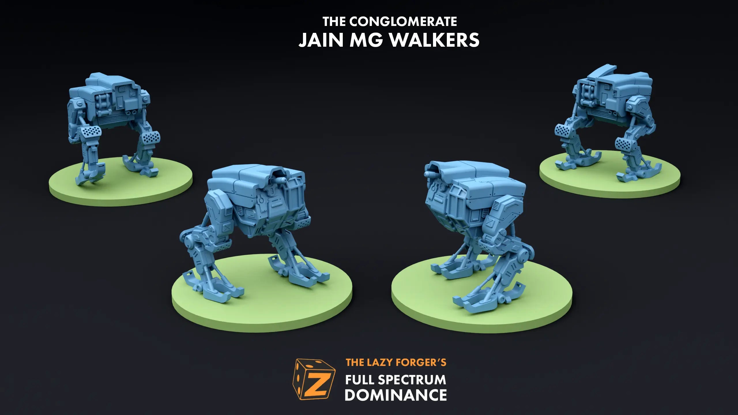 Jain Walker Pack (4) - The Conglomerate The Lazy Forger