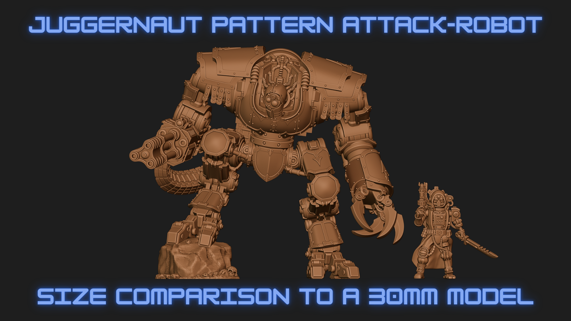 Juggernaut Attack Robot Realm of Gears