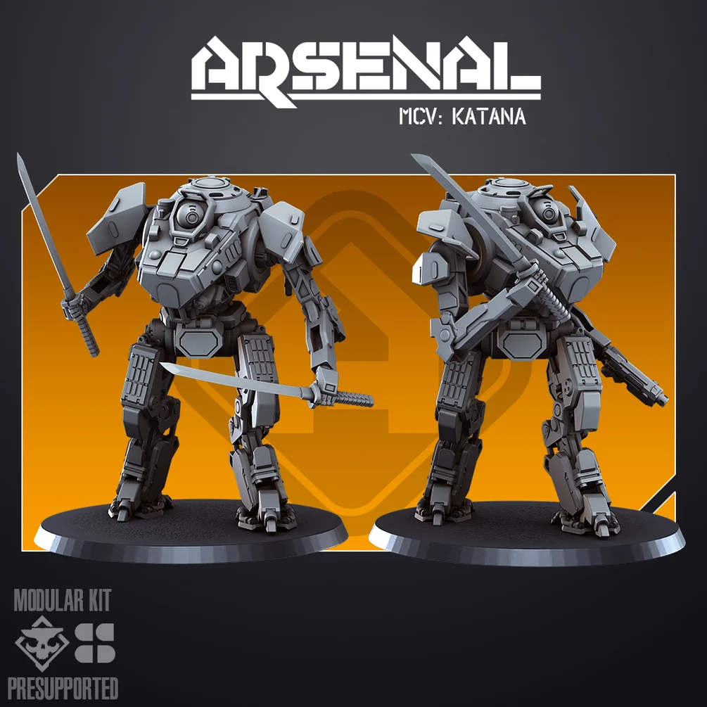 Katana - MCV Mech Skullforge Studios