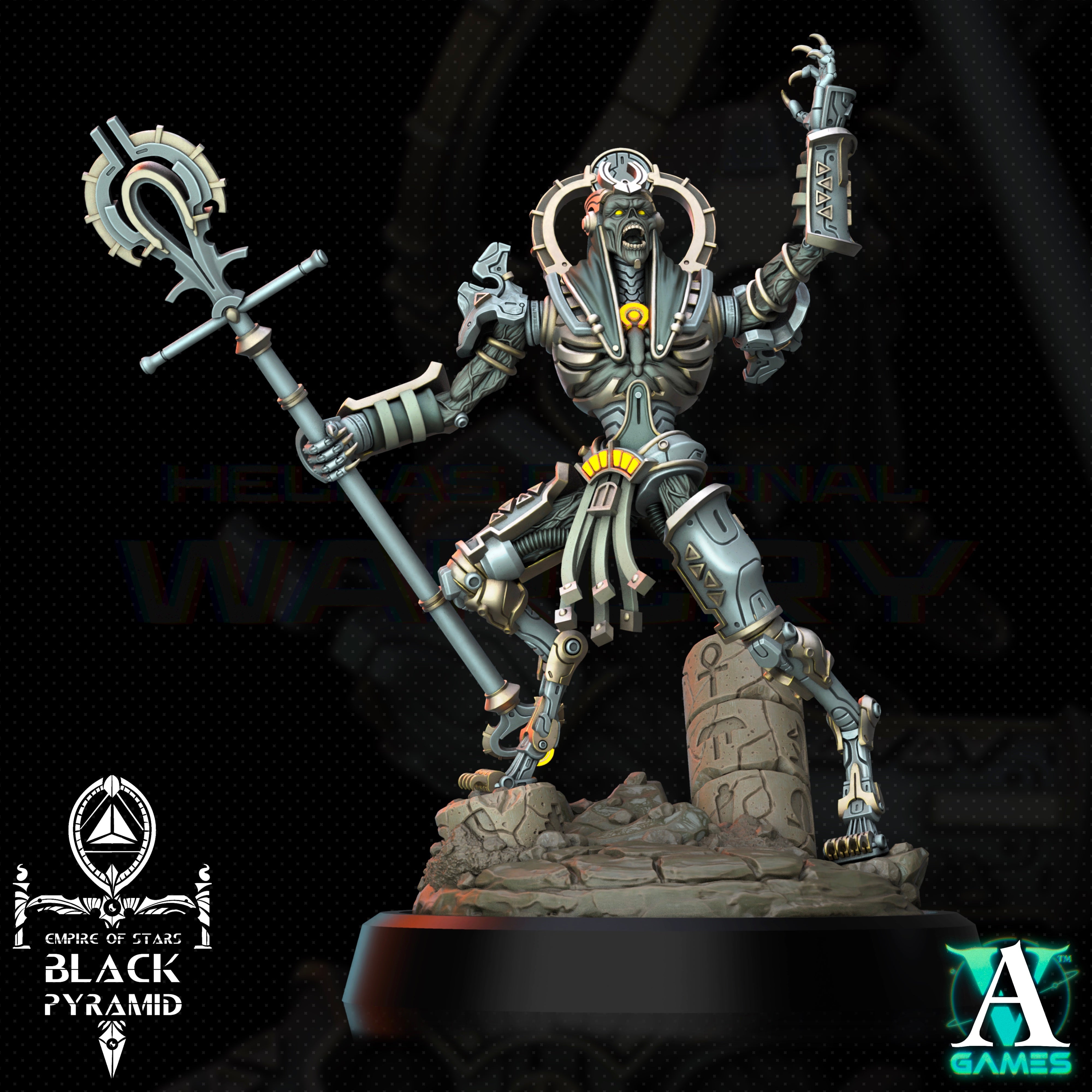 Keteph Ankhesh unit - Empire of Stars - Galactic Pharaohs Archvillain Games