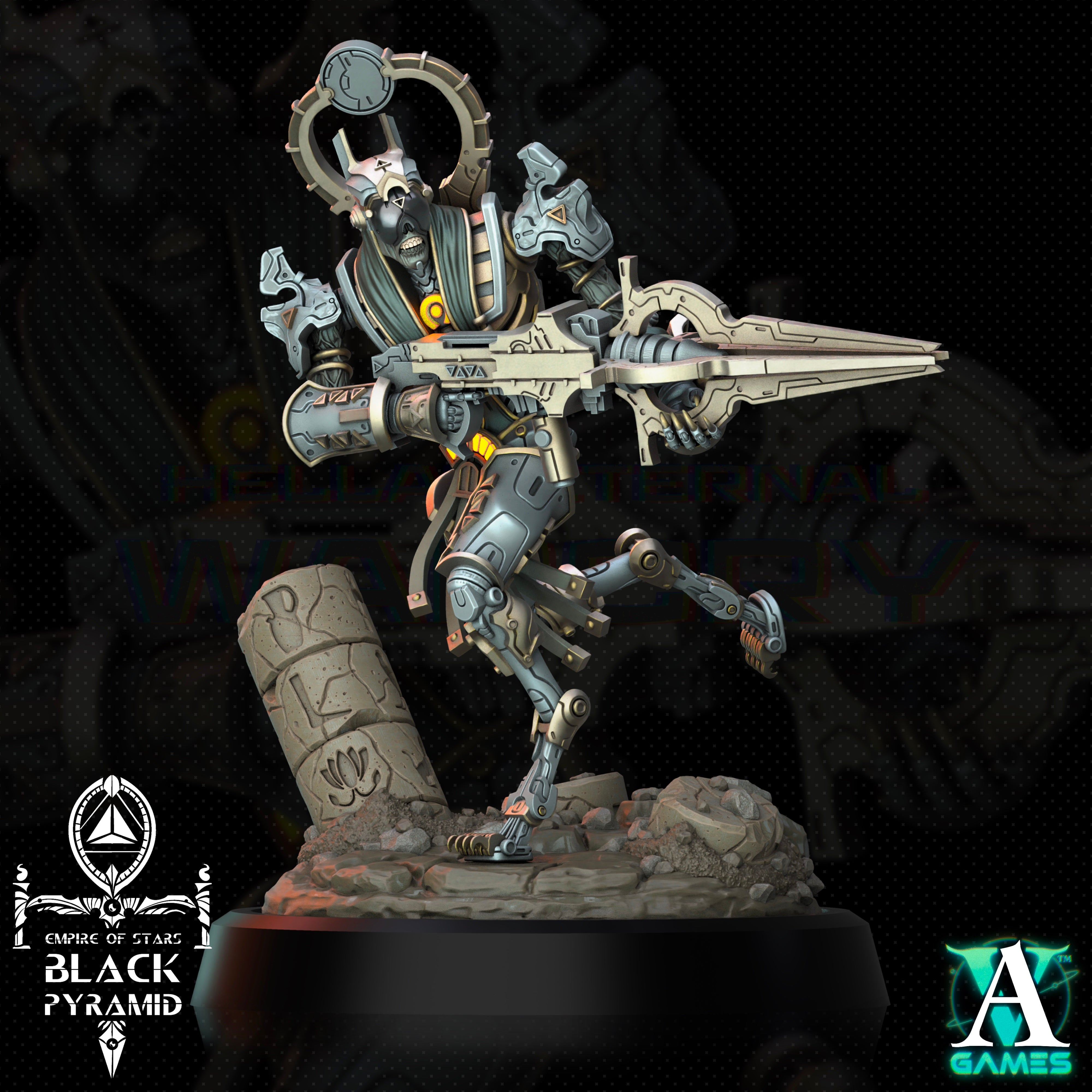 Keteph Ankhesh unit - Empire of Stars - Galactic Pharaohs Archvillain Games
