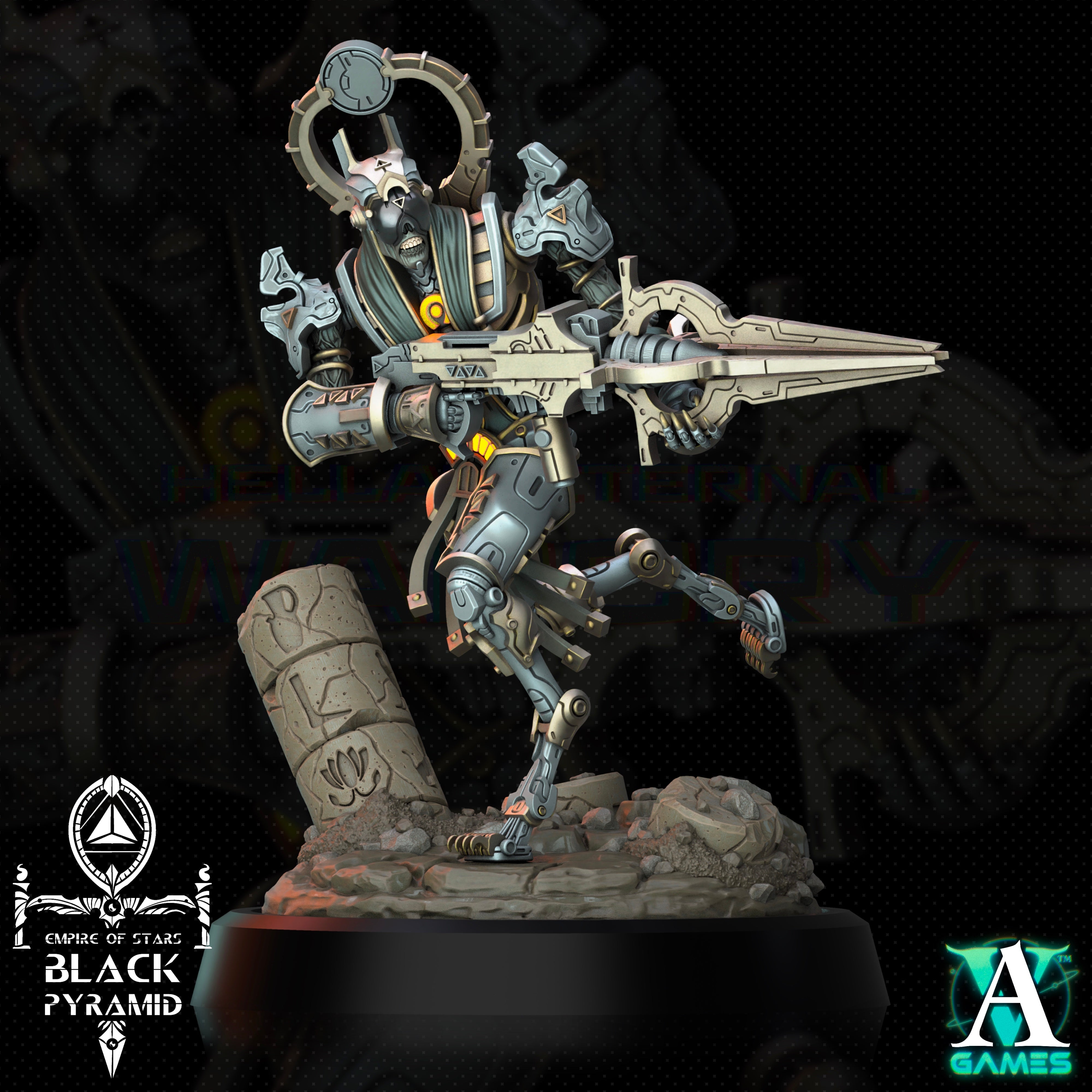 Keteph Ankhesh unit - Empire of Stars - Galactic Pharaohs Archvillain Games